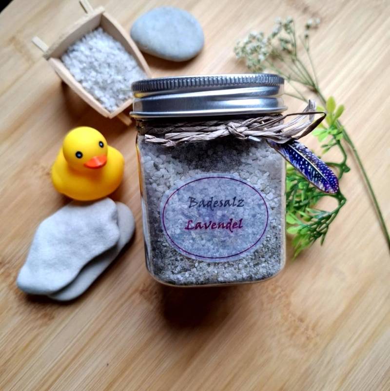 Badesalz Lavendel Badesalz Lavendel von Etsy - Salaika