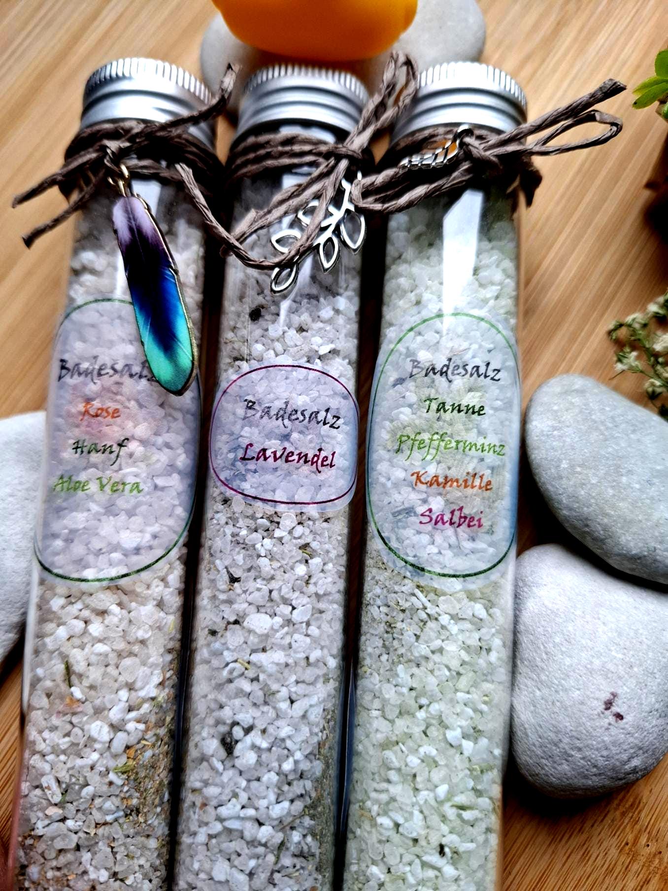 Badesalze Geschenkset 3 Sorten von Etsy - Salaika