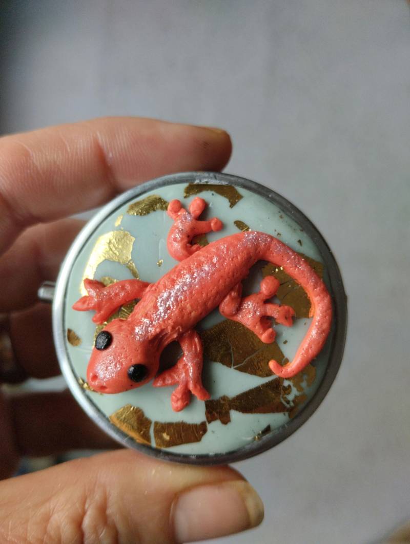 Niedliche Schlangen Pillendose von Etsy - SallyBySallyVanWyk