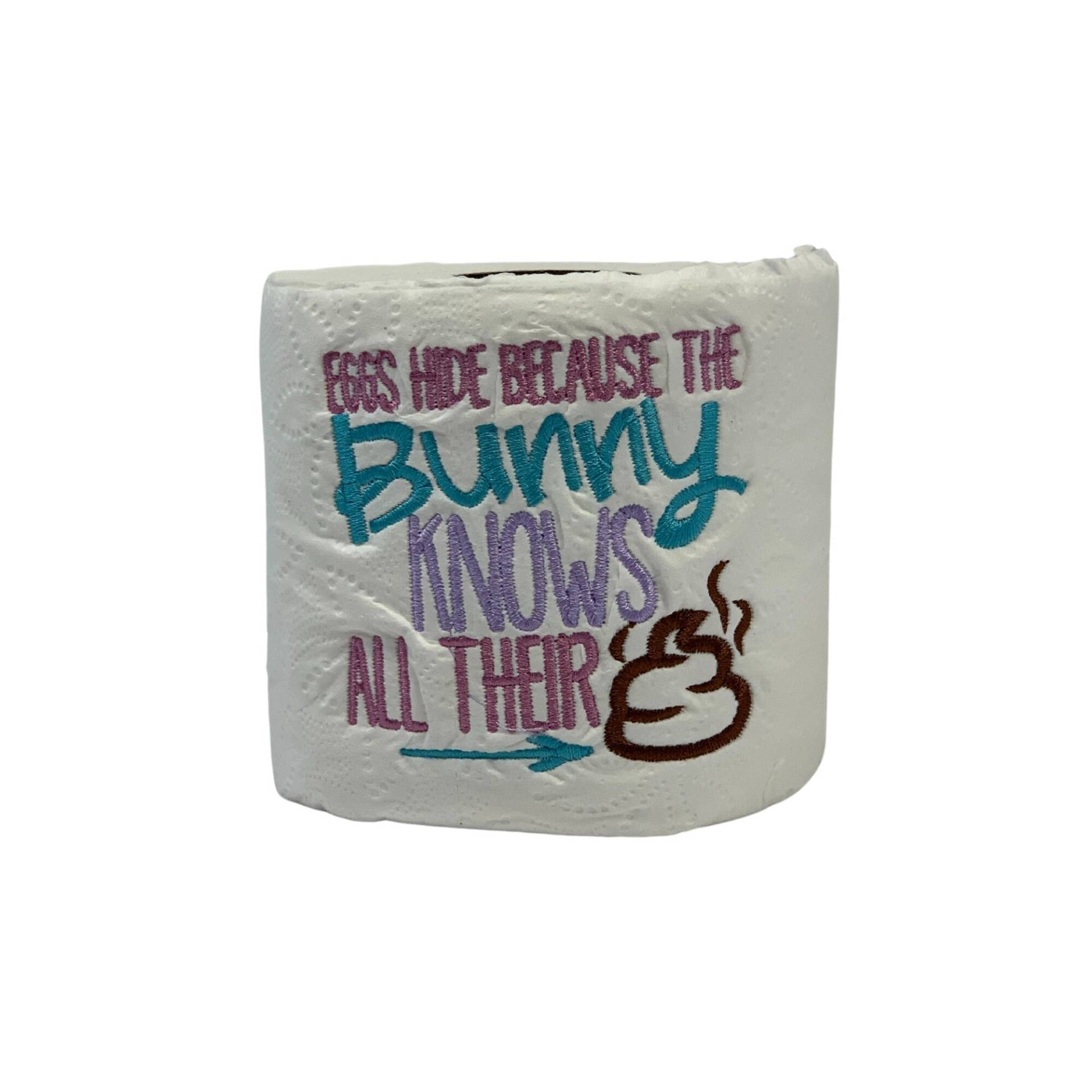 Bestickte Eier Verstecken, Weil Der Hase Ostern Toilettenpapier Geschenk Kennt, Humorvolles Besticktes Bestickte Eier Verstecken, Weil Der Hase Ostern Toilettenpapier Geschenk Kennt, Humorvolles Besticktes von Etsy - SamanthasStylz
