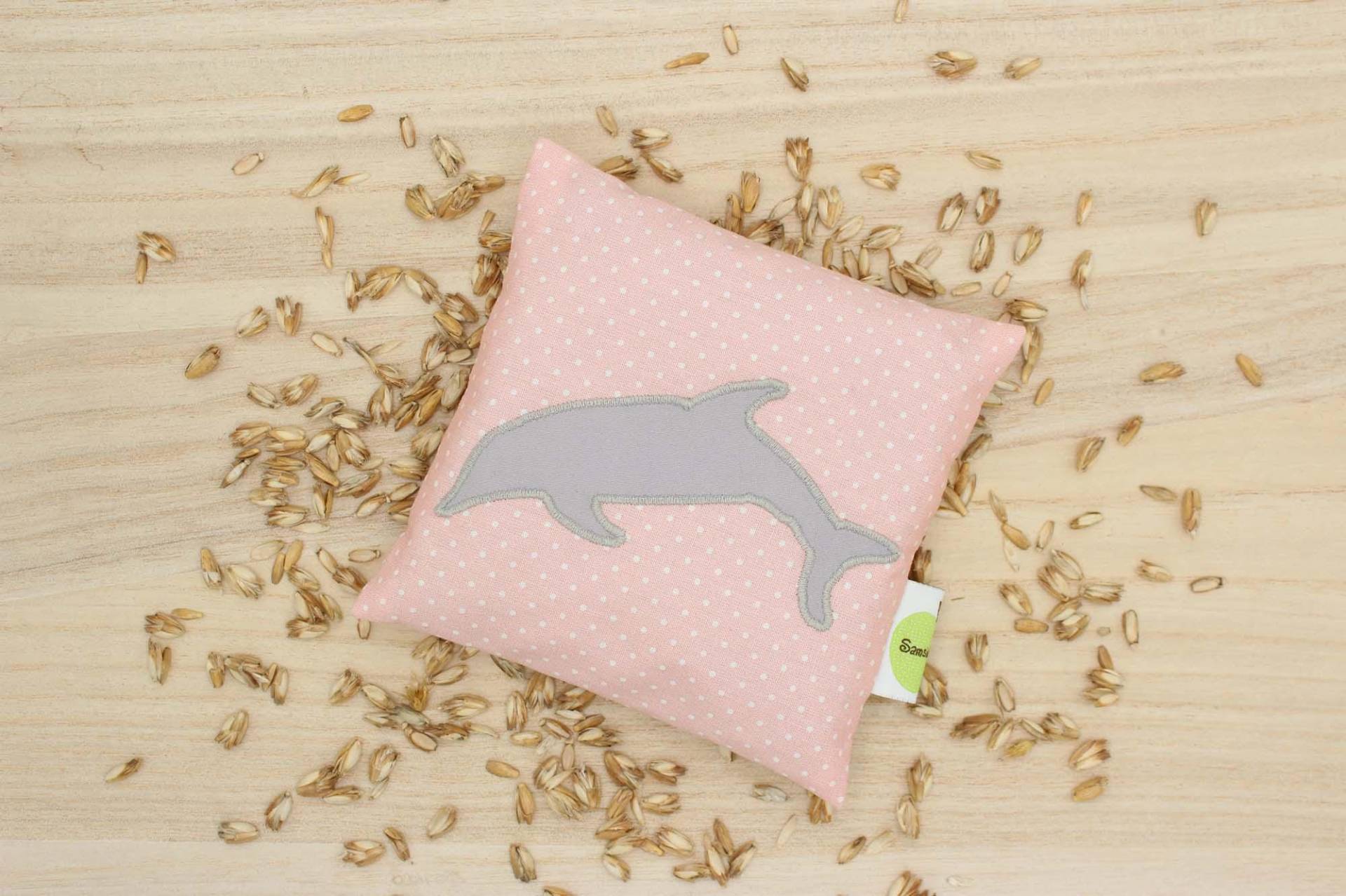 Dinkelkissen, Delfin, Rosa, Klein, Für Babies Und Kinder, Körnerkissen, Wärmekissen, Handwärmer von Etsy - SamsitaDesign