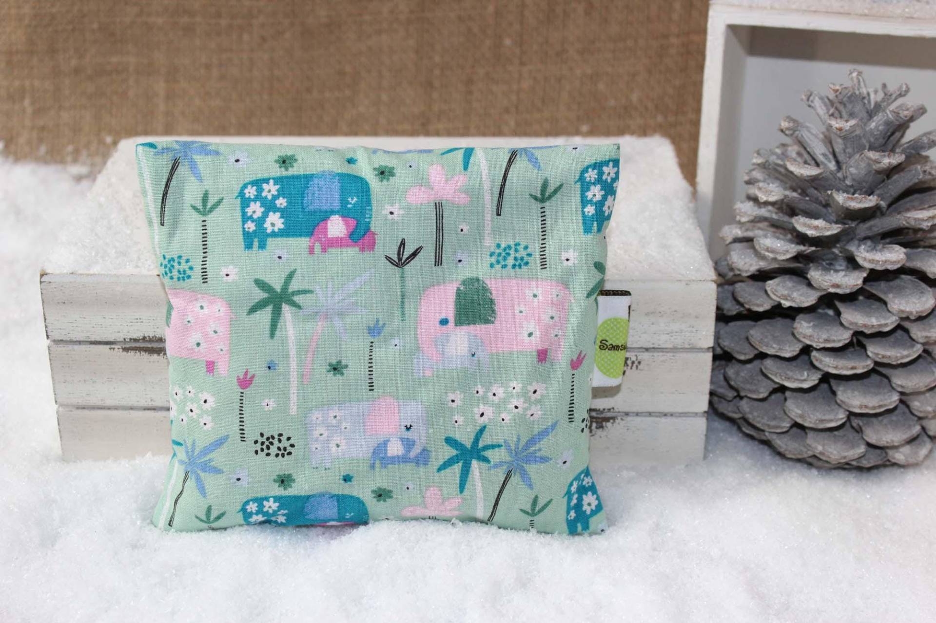 Dinkelkissen, Mint, Elefanten, Klein, Für Babies Und Kinder, Körnerkissen, Wärmekissen, Handwärmer Dinkelkissen, Mint, Elefanten, Klein, Für Babies Und Kinder, Körnerkissen, Wärmekissen, Handwärmer von Etsy - SamsitaDesign