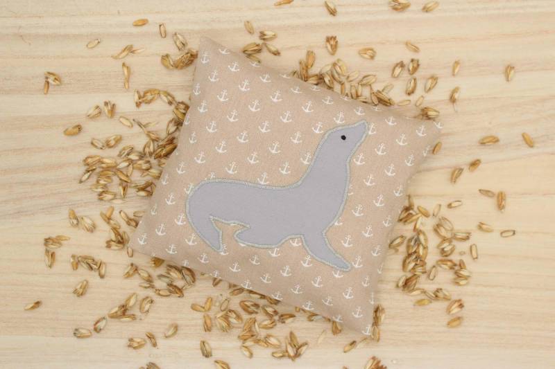 Dinkelkissen, Robbe, Anker, Klein, Für Babies Und Kinder, Körnerkissen, Wärmekissen, Handwärmer von Etsy - SamsitaDesign