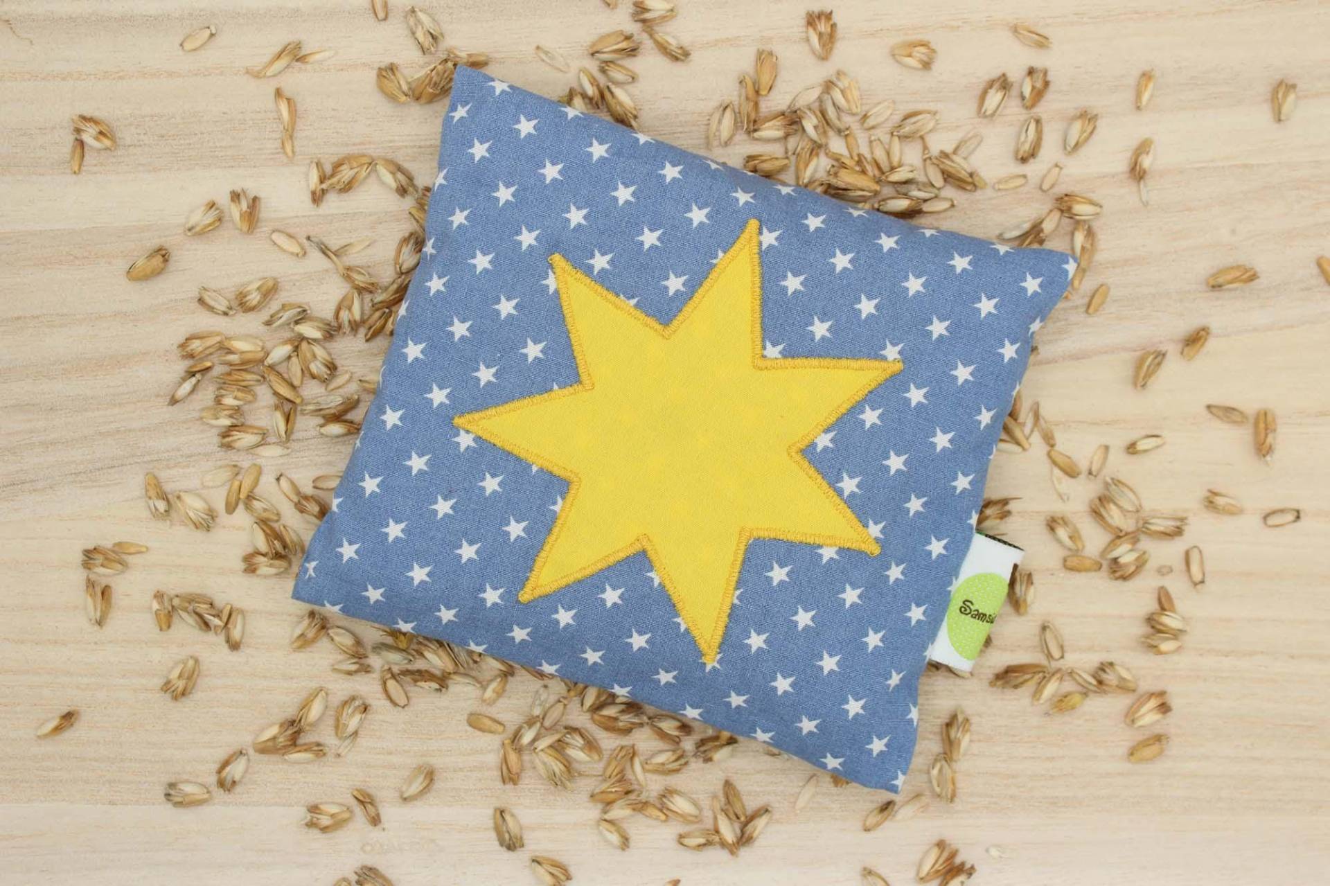 Dinkelkissen, Stern, Gelb, Klein, Für Babies Und Kinder, Körnerkissen, Wärmekissen, Handwärmer von Etsy - SamsitaDesign