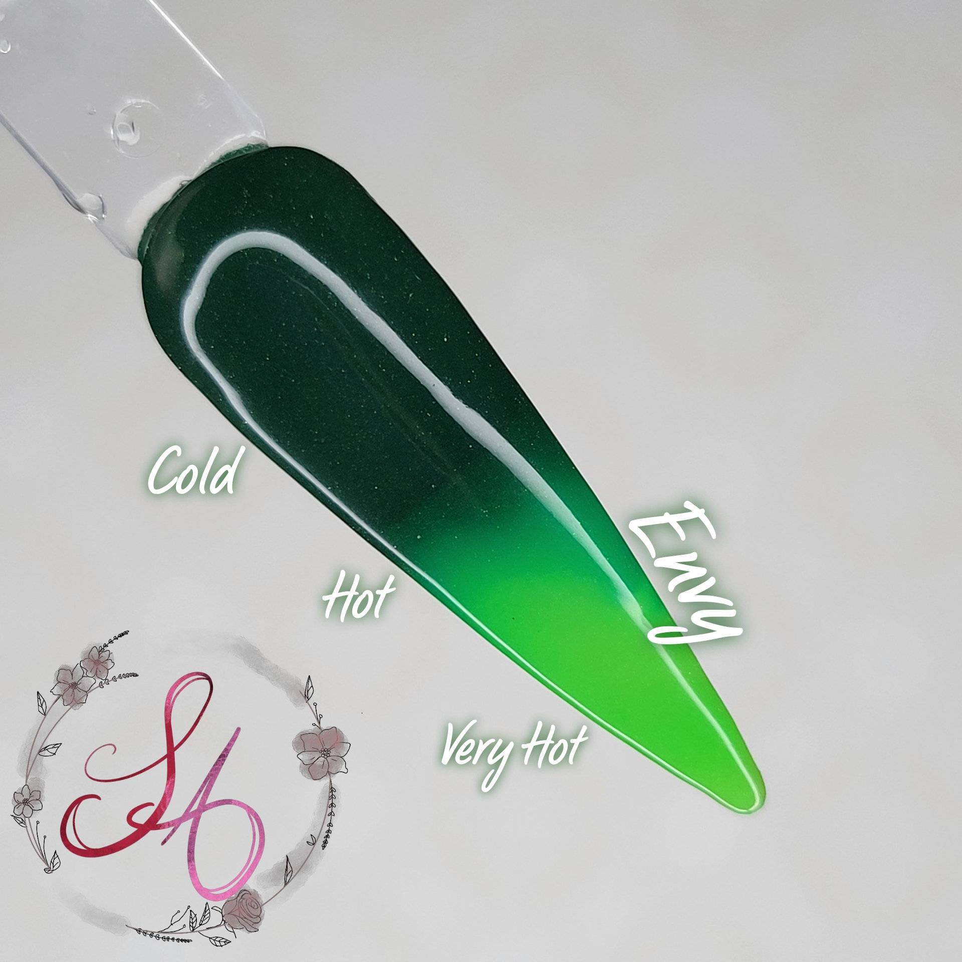 Envy Triple Green Thermo-Dip-Pulver von Etsy - SandADipPowders