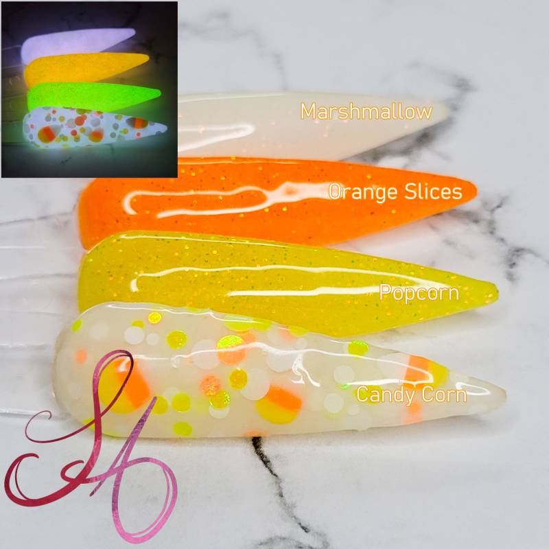 Candy Corn Kollektion Dip-Pulver von Etsy - SandADipPowders