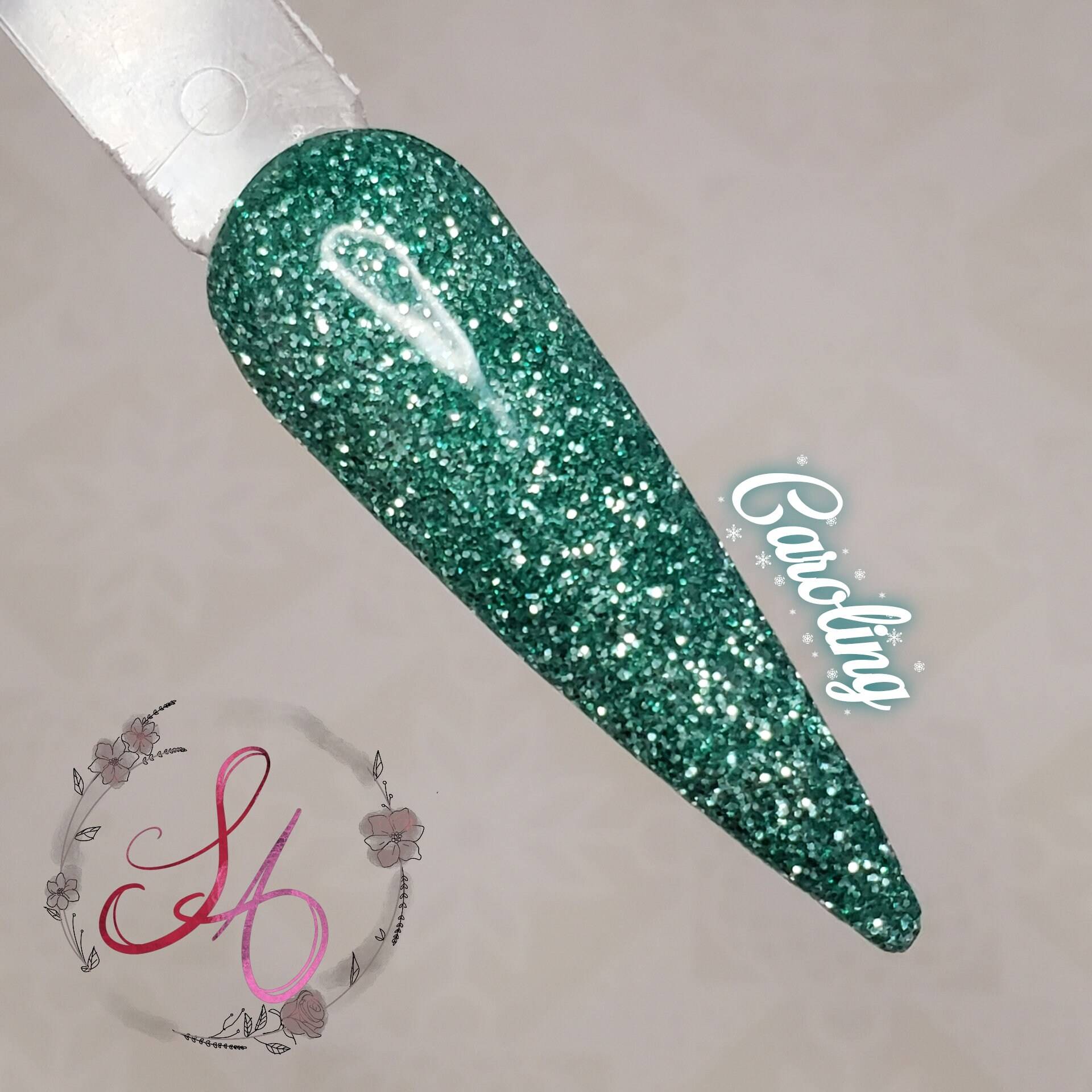 Caroling Teal Dip Pulver von Etsy - SandADipPowders