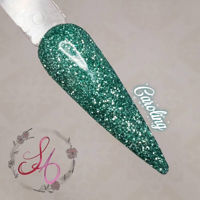 Caroling Teal Dip Pulver von Etsy - SandADipPowders