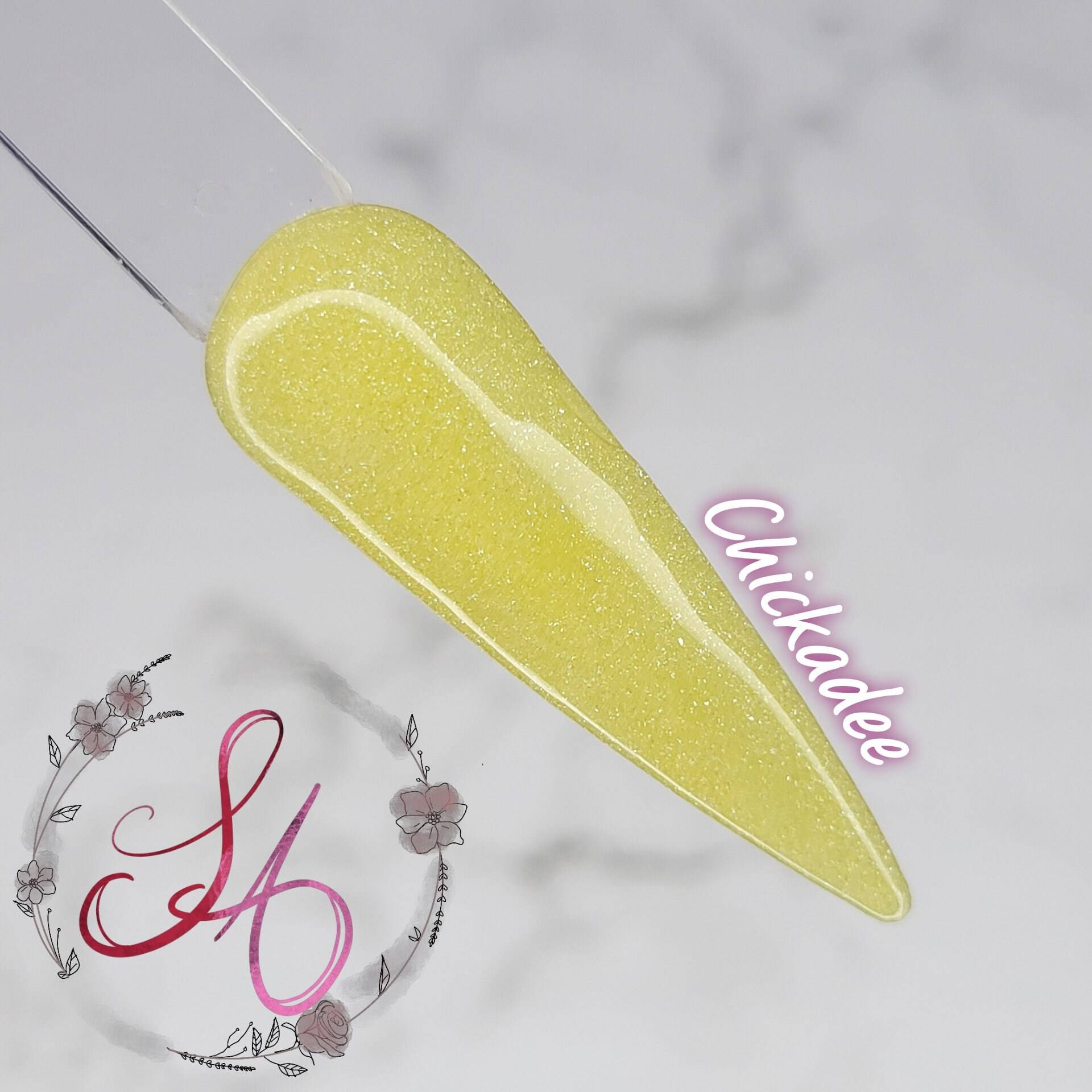 Chickadee Shimmer Pastel Yellow Dip Pulver Chickadee Shimmer Pastel Yellow Dip Pulver von Etsy - SandADipPowders