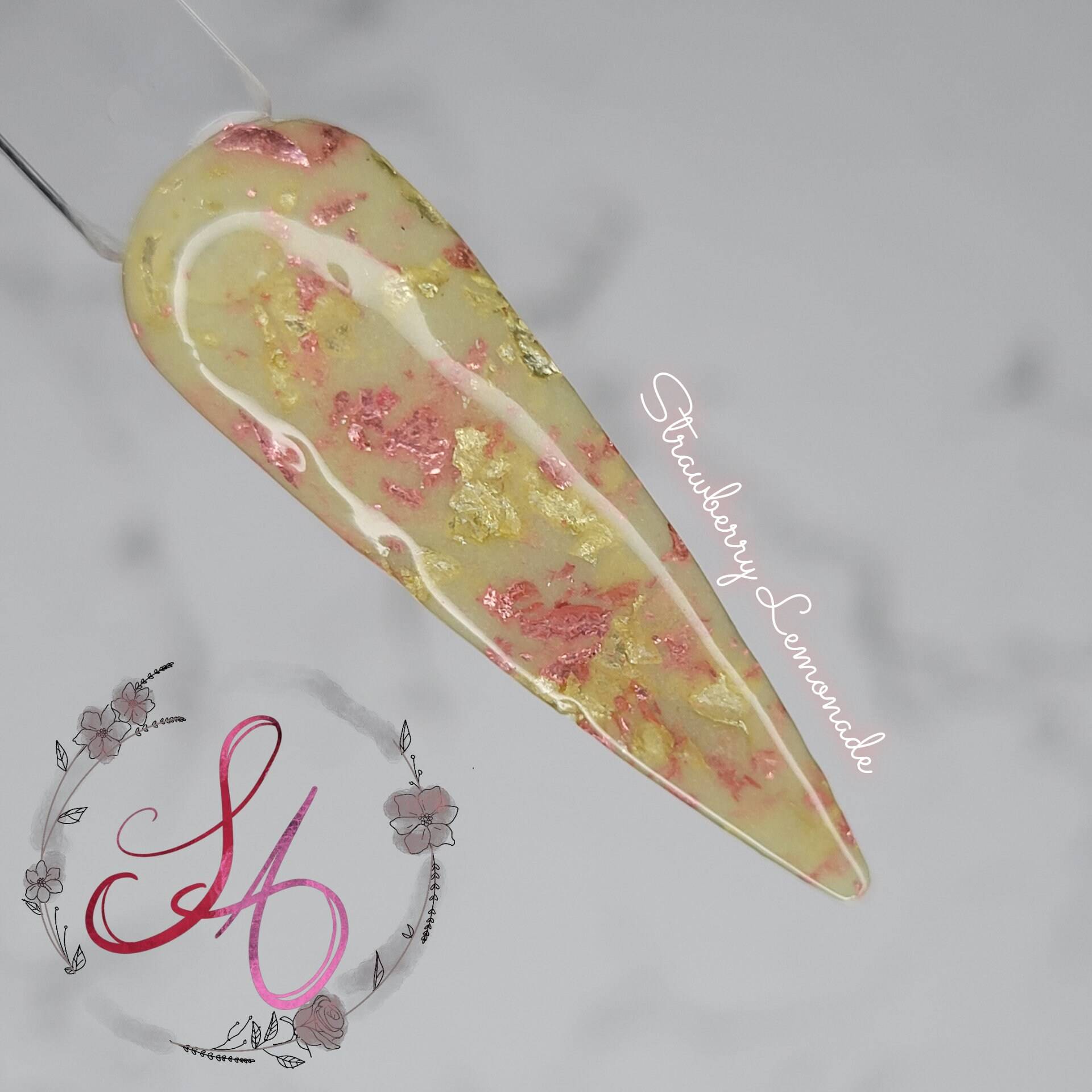 Erdbeer Lemonade Pastell Foil Dip Pulver Erdbeer Lemonade Pastell Foil Dip Pulver von Etsy - SandADipPowders
