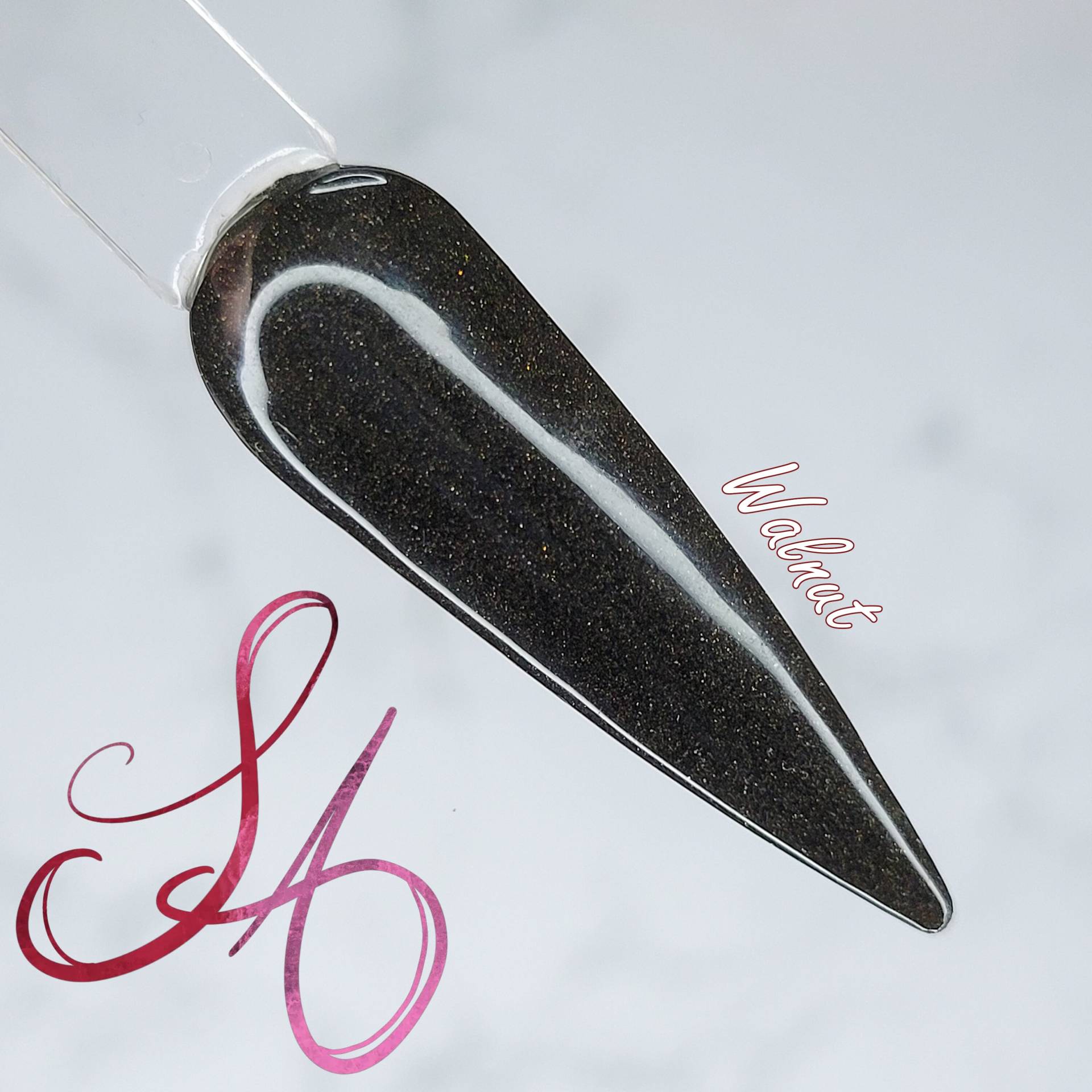 Walnuss-Dip Pulver Dunkelbraun Schwarz Fest Walnuss-Dip Pulver Dunkelbraun Schwarz Fest von Etsy - SandADipPowders