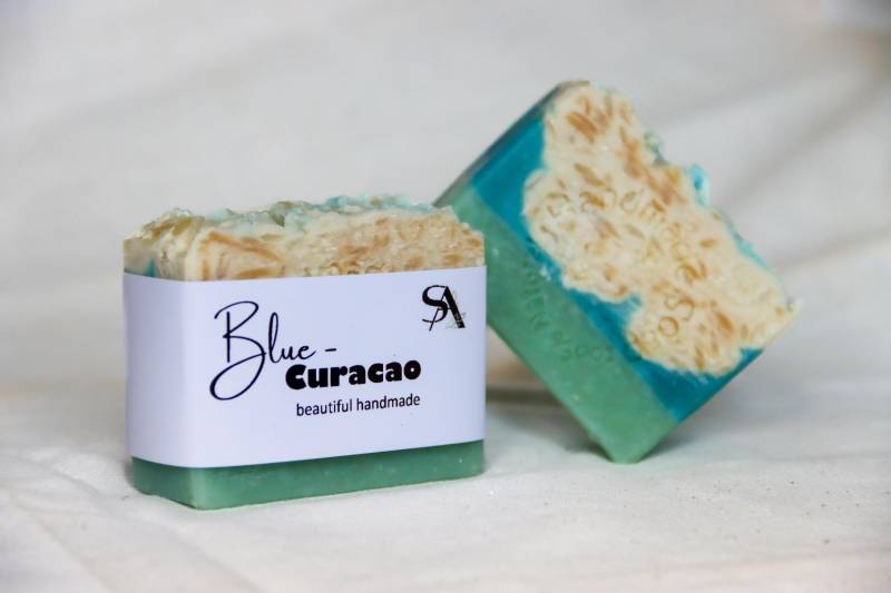 Blue - Curacao Seife von Etsy - SandAHandwerk