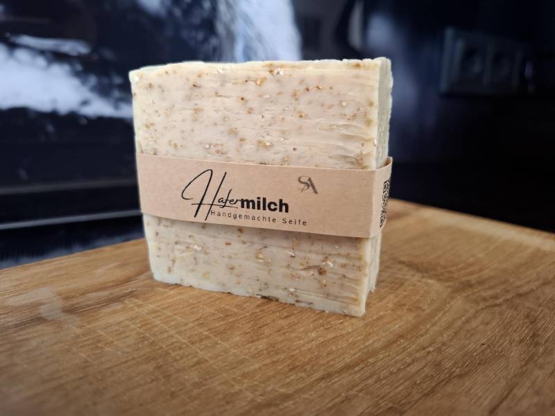 Handgesiedete Hafermilchseife - Naturpur Für Empfindliche Haut von Etsy - SandAHandwerk