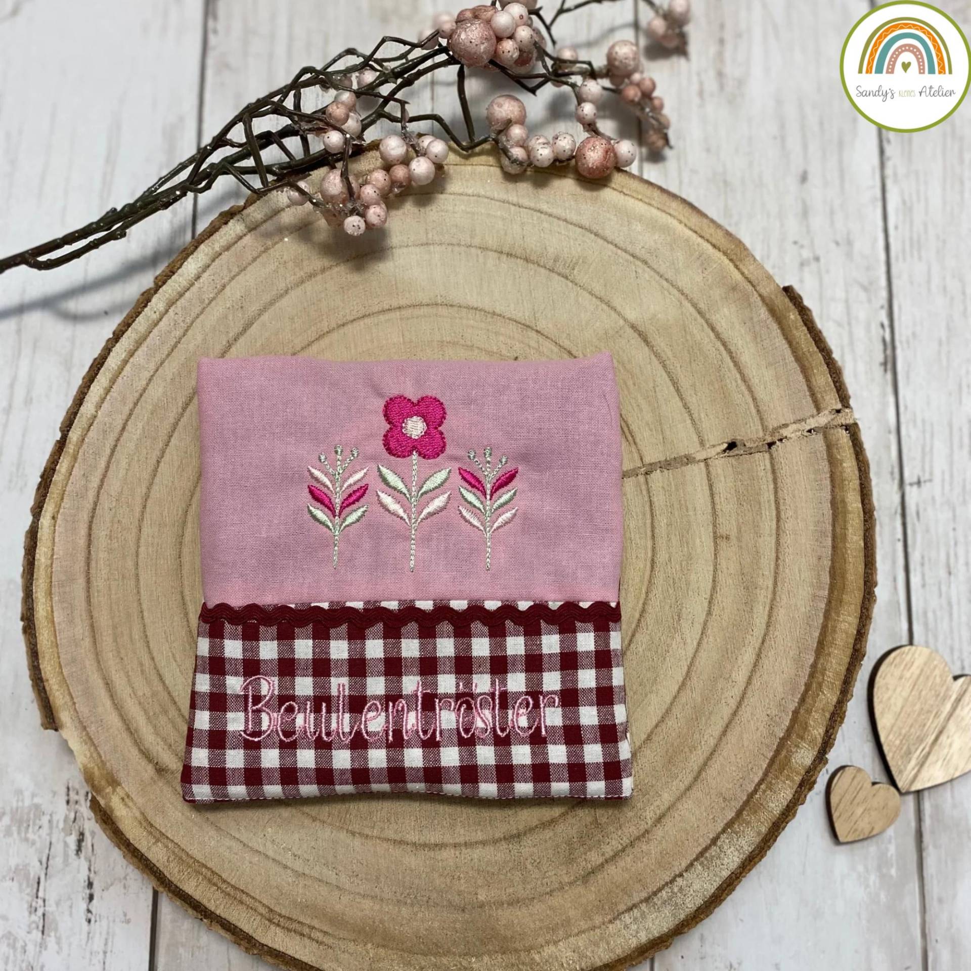 Beulentröster Incl. Kühlpad, Kühlkissen, Wärmekissen Blumen-Motiv, Mit Stoffhülle Trostkissen, Zahnfee, Personalisiert, Cooling Pad von Etsy - SandyskleinesAtelier