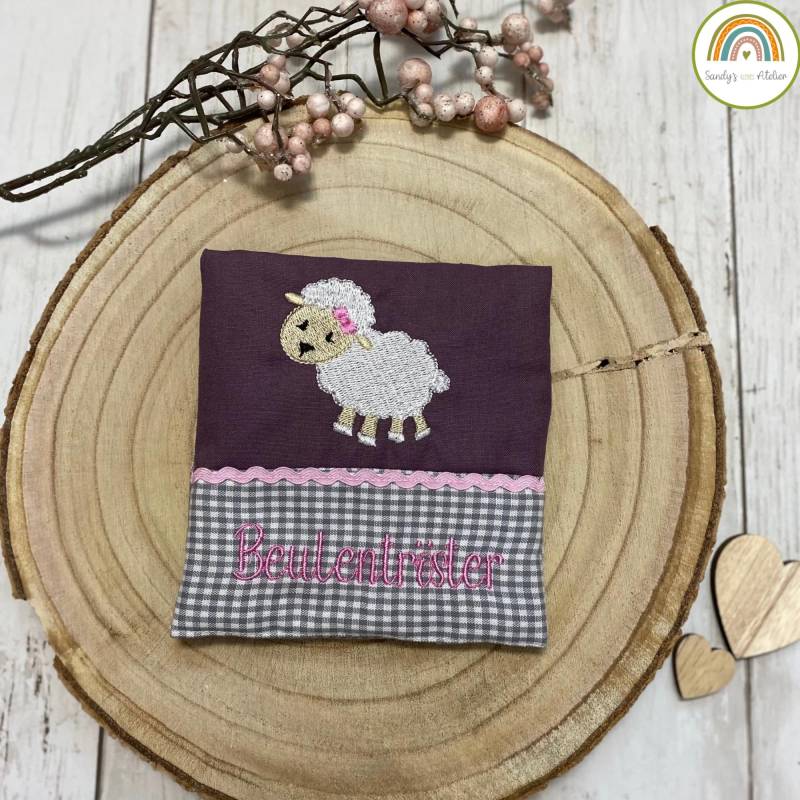 Beulentröster Incl. Kühlpad, Kühlkissen, Wärmekissen Schaf-Motiv, Mit Stoffhülle Trostkissen, Zahnfee, Personalisiert, Cooling Pad von Etsy - SandyskleinesAtelier