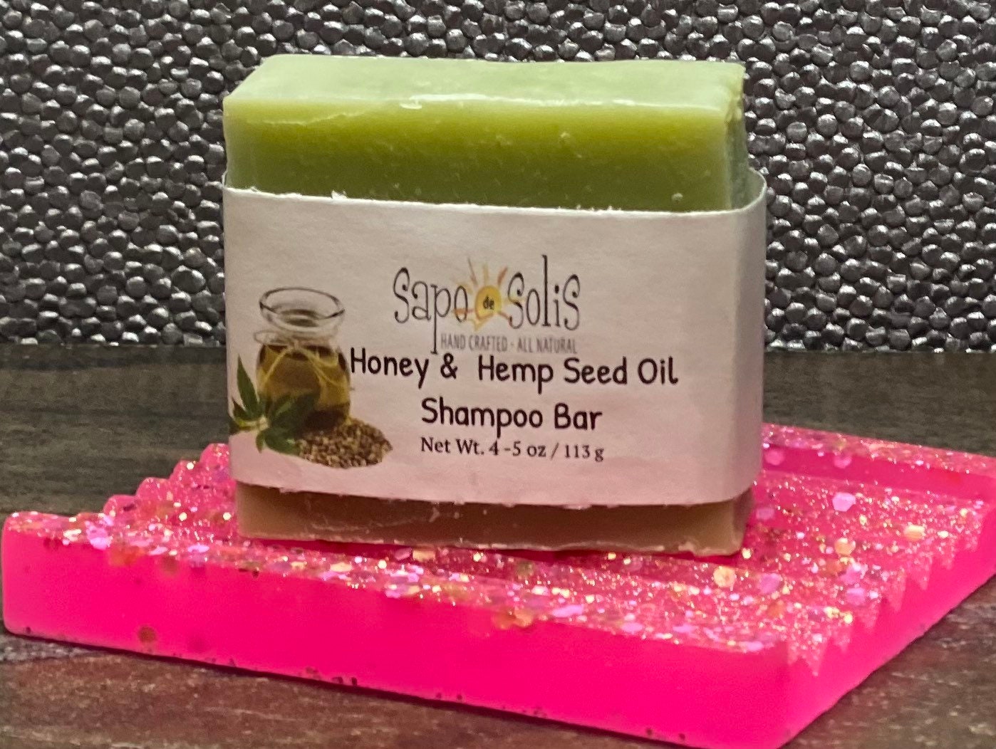 Honig & Hanf Shampoo Bar Honig & Hanf Shampoo Bar von Etsy - SapodeSolis