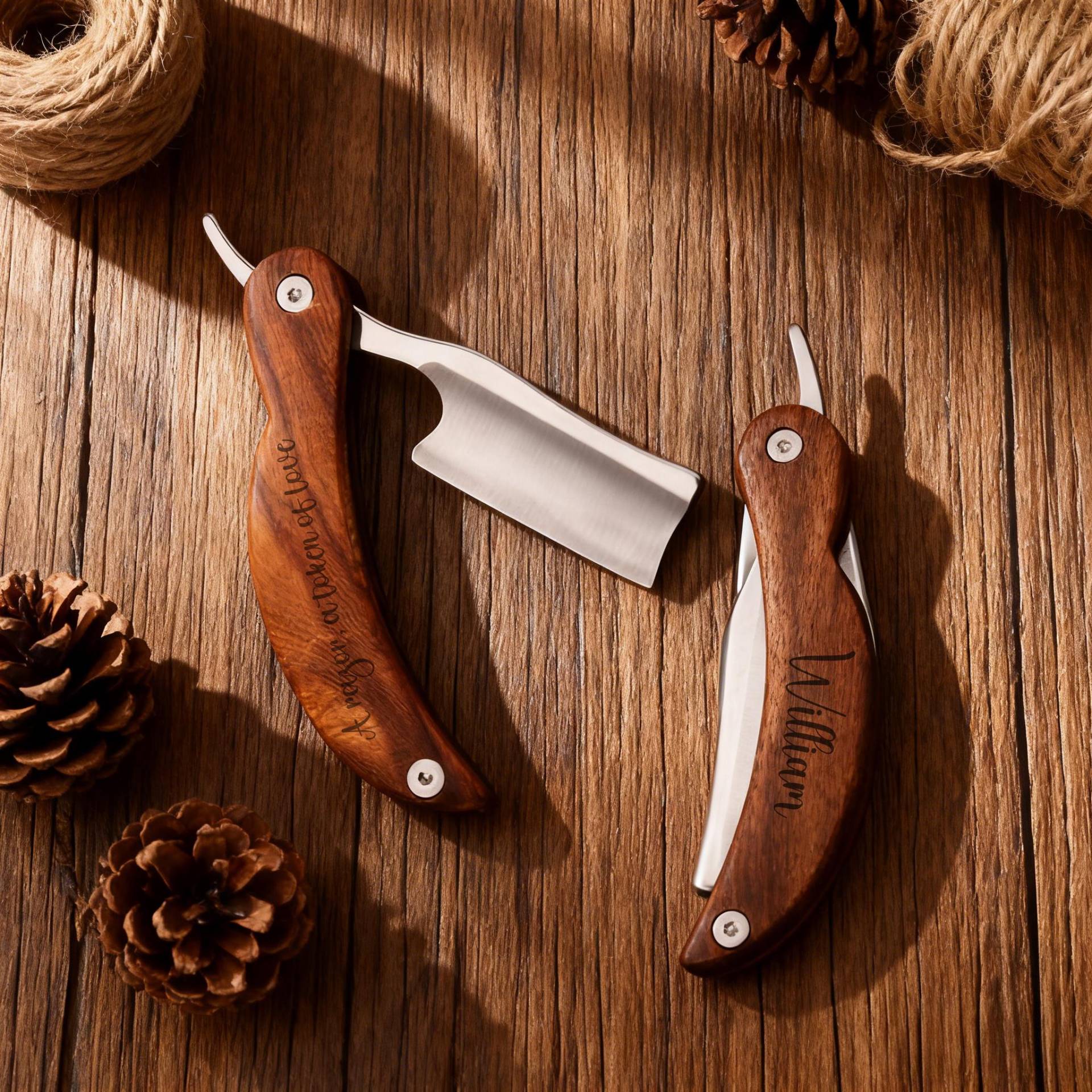 Personalized Wooden Handle Razor, Custom Vintage Style Shaver, Engraved Shaving Tool, Grooming Kit, Gift For Men, Groomsmen, Dad Personalized Wooden Handle Razor, Custom Vintage Style Shaver, Engraved Shaving Tool, Grooming Kit, Gift For Men, Groomsmen, Dad von Etsy - SaraRos11