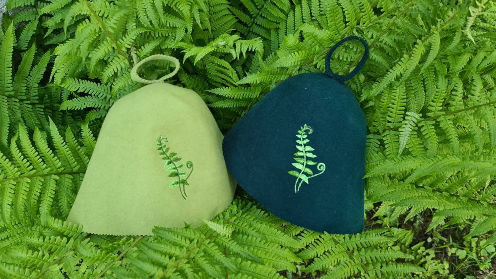Mittsommer-Saunahut Farn Mittsommer-Saunahut Farn von Etsy - Saunaworld