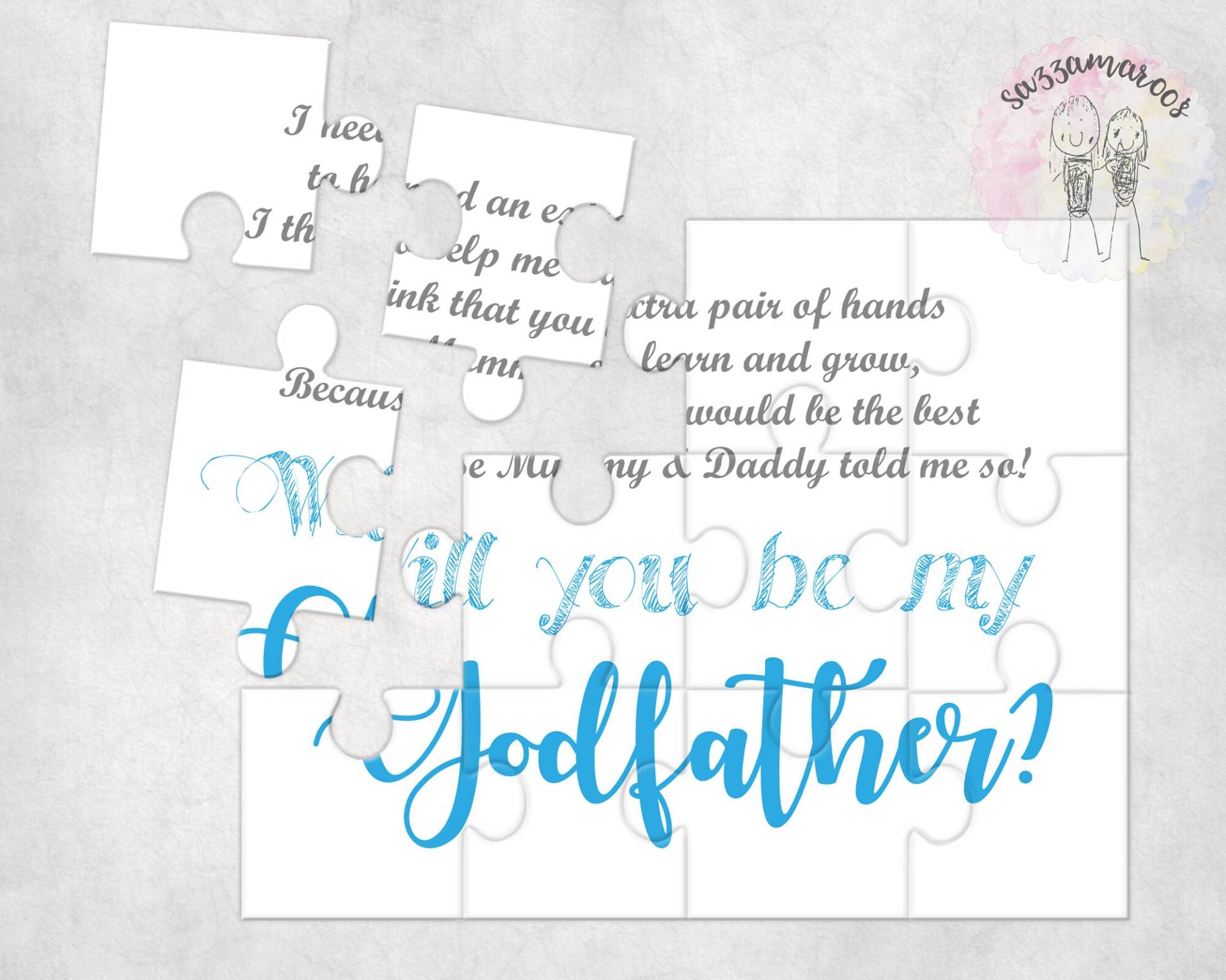 Patengeschenk, Patengeschenk Patengeschenk, Patengeschenk von Etsy - Sazzamaroos