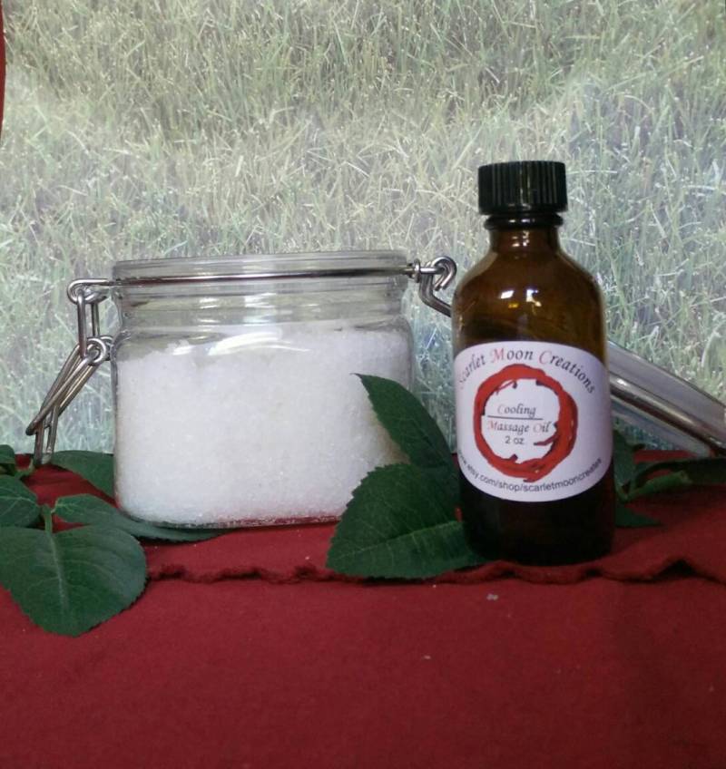 Das Kühlende Geschenkset | Wintergrüne Spa Kühlbad Set Das Kühlende Geschenkset | Wintergrüne Spa Kühlbad Set von Etsy - ScarletMoonCreates