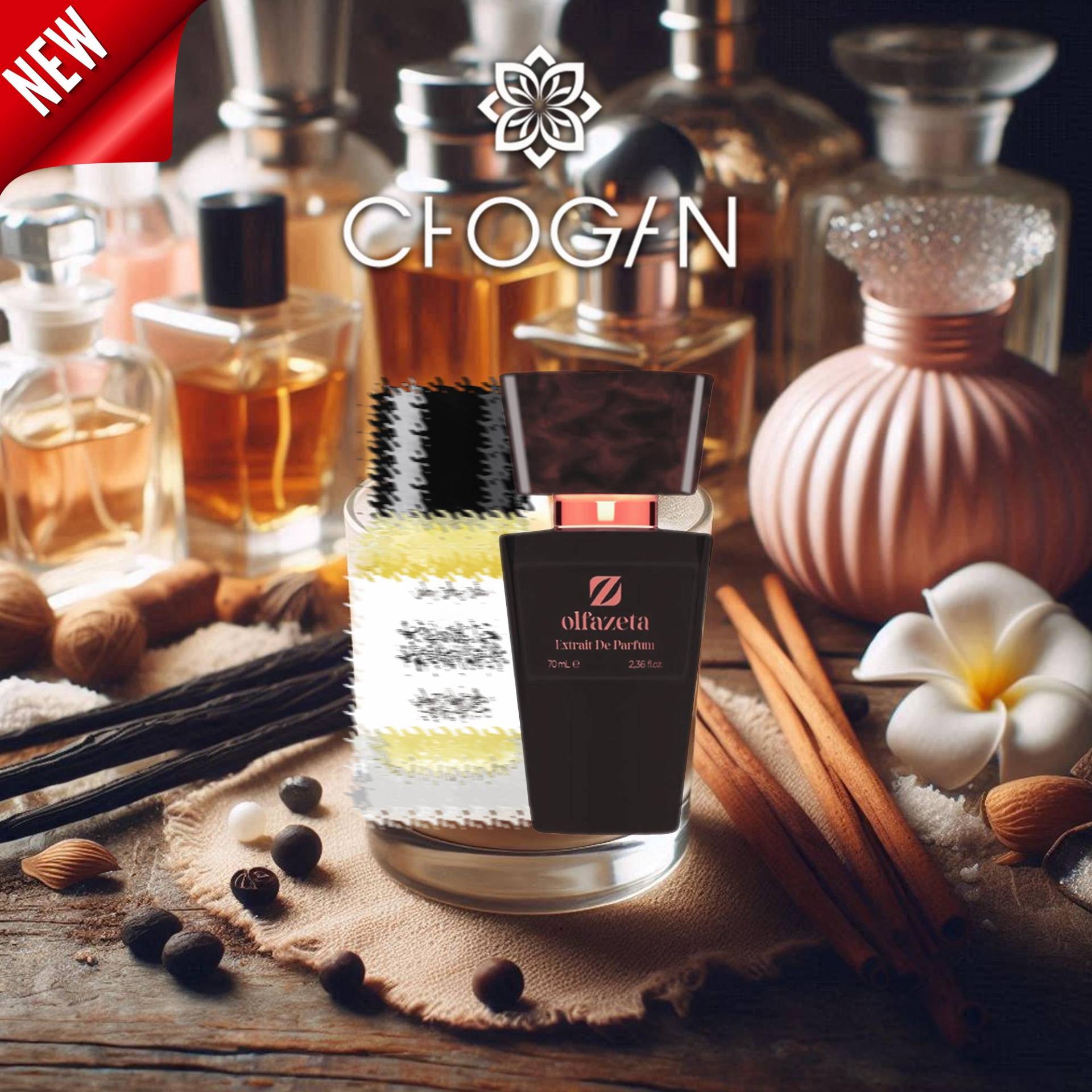 Luxus Unisex Parfüm Mit 30% Essenz - 50Ml/Chgan 143 Vanilla Pow von Etsy - ScentJourneyShop