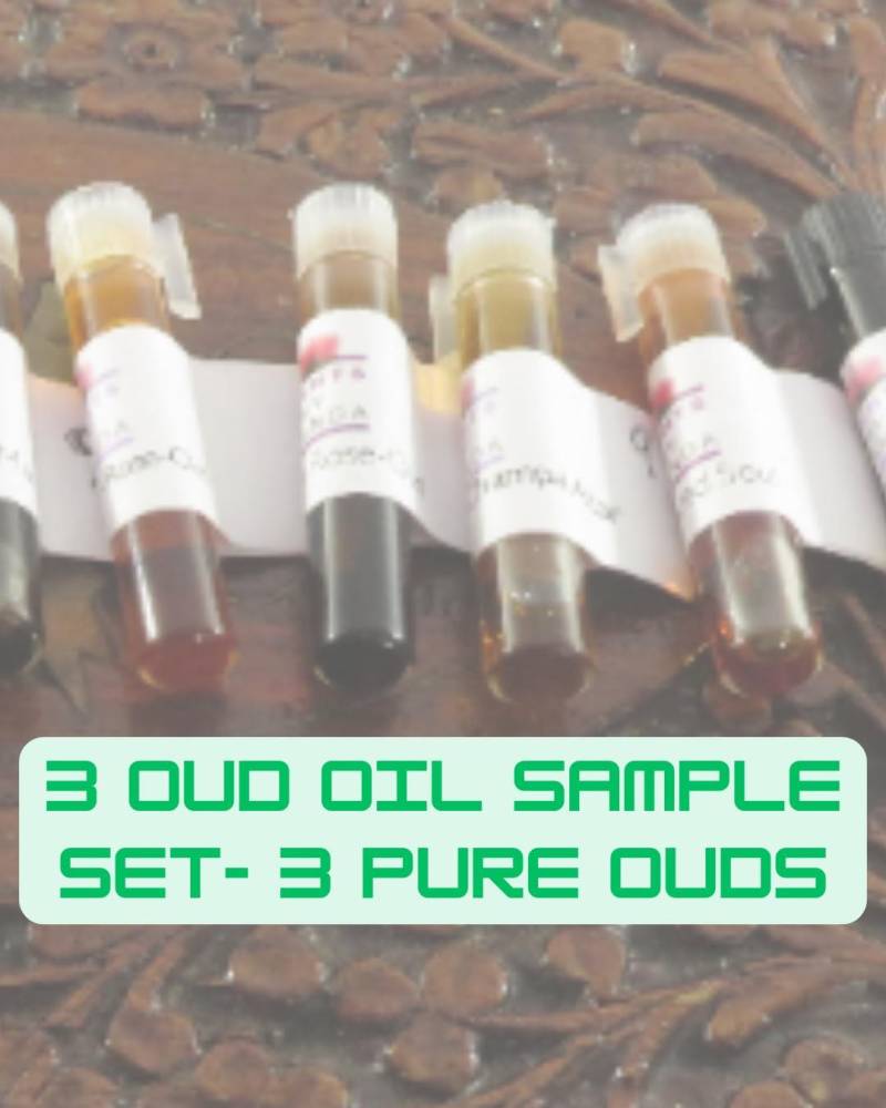 Pure Oud Muster-Set - 4 Verschiedene Ouds-100% Natürlich von Etsy - ScentsbySkanda