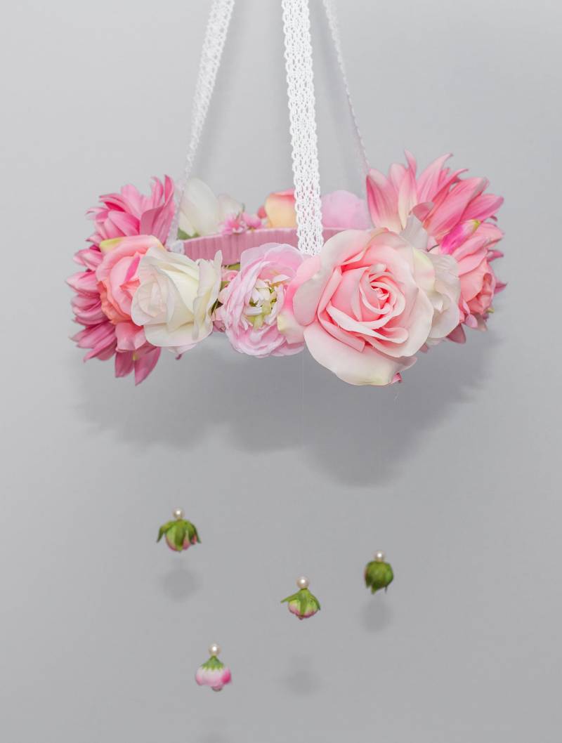 Mobile, Blumenmobielie Fürs Babybettchen Mobile, Blumenmobielie Fürs Babybettchen von Etsy - SchenjaVonEugenja