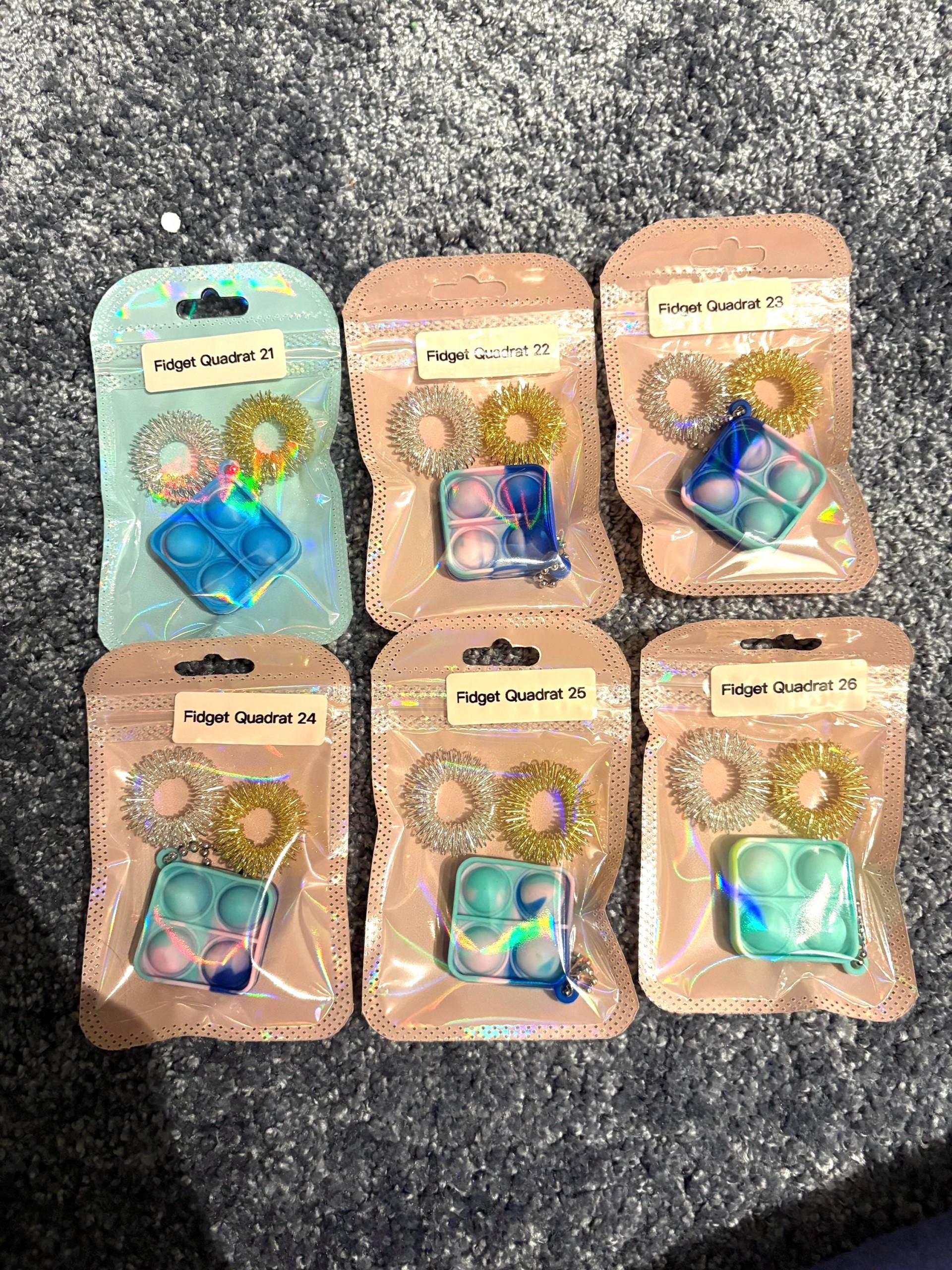 Skills Sets Teil 2 Akkupressurringe Fidget Toys Plop It Giveaway Geschenke Mental Health Matters Ringe von Etsy - SchmetterlingsMUT