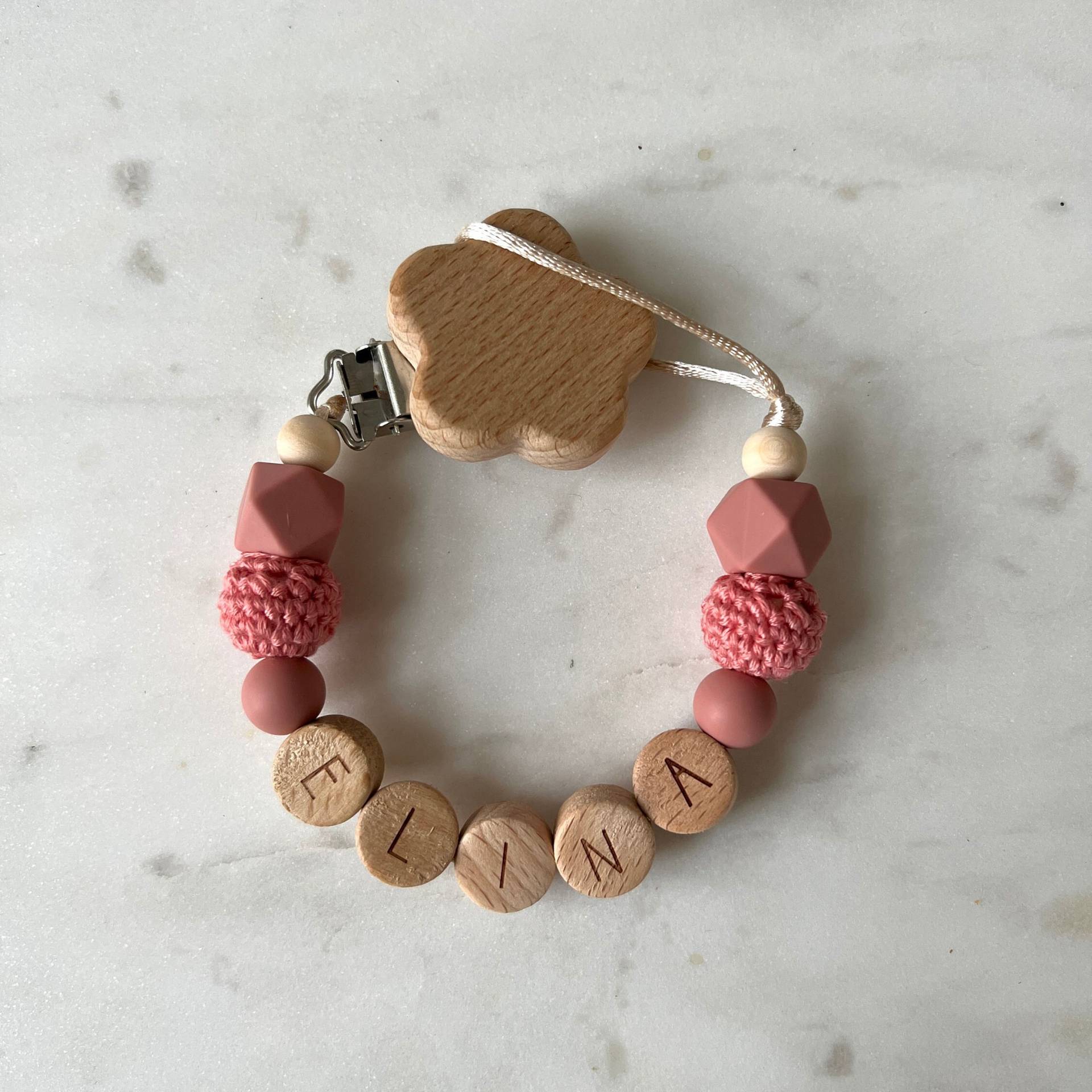 Schnullerkette Mit Namen Schnullerkette Mit Namen von Etsy - SchnullerketteBabyCo