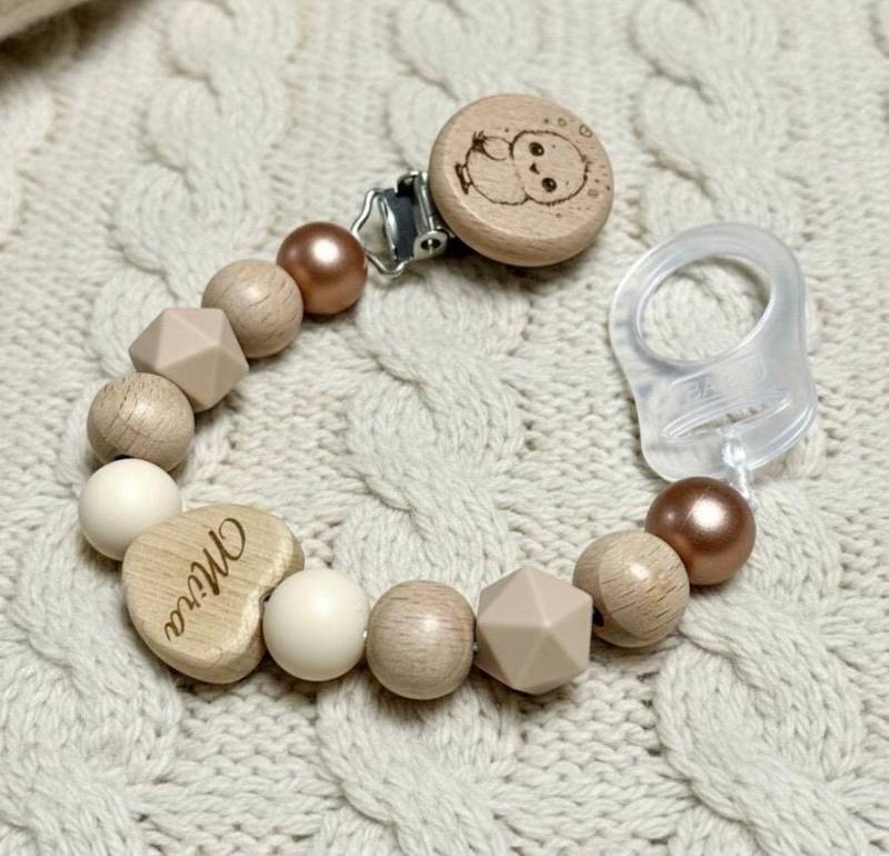 Personalisierte Schnullerkette Mit Namen - Baby Geschenk Zur Geburt & Taufe Bpa-Frei Personalisierte Schnullerkette Mit Namen - Baby Geschenk Zur Geburt & Taufe Bpa-Frei von Etsy - SchnullerkettenMira
