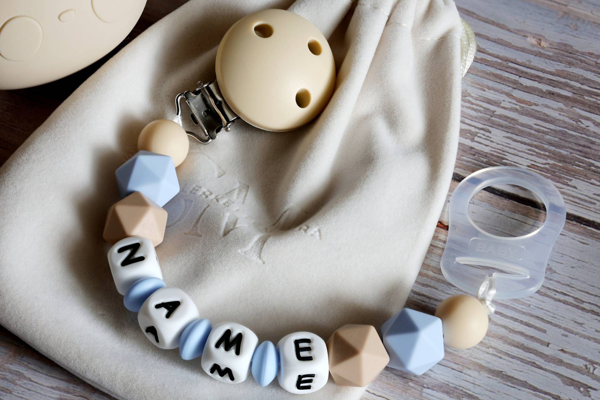 Schnullerkette Mit Namen von Etsy - SchnullerkettenMira