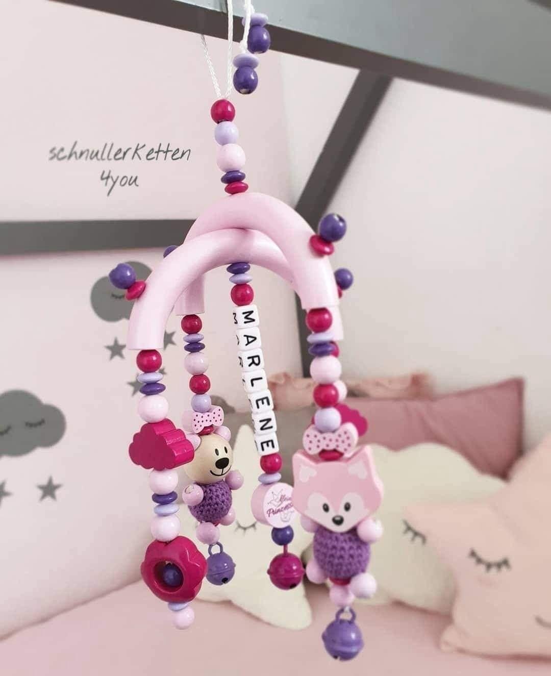 Mobile Für Bett & Kinderwagen von Etsy - Schnullerkettendream