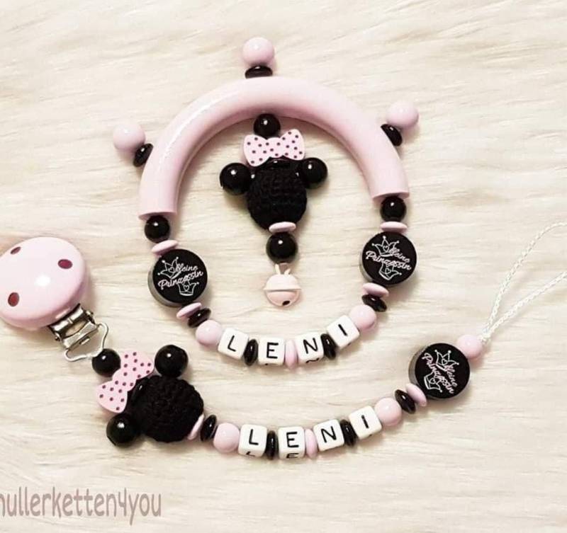 Schnullerkette & Greifring Personalisiert Mit Namen Schnullerkette & Greifring Personalisiert Mit Namen von Etsy - Schnullerkettendream