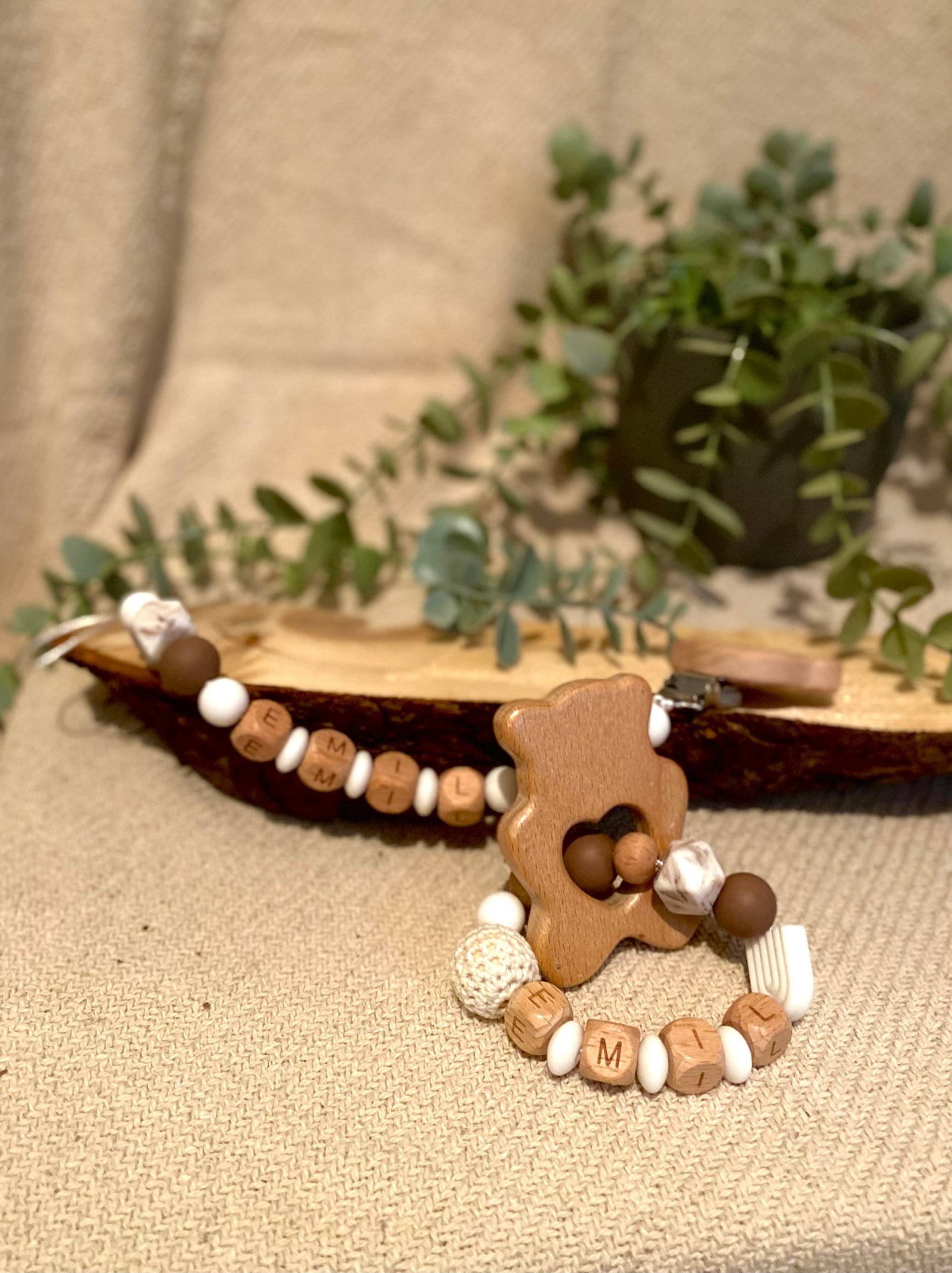 Geschenkset| Schnullerkette Und Greifling Geschenkset| Schnullerkette Und Greifling von Etsy - Schnullerzauberland