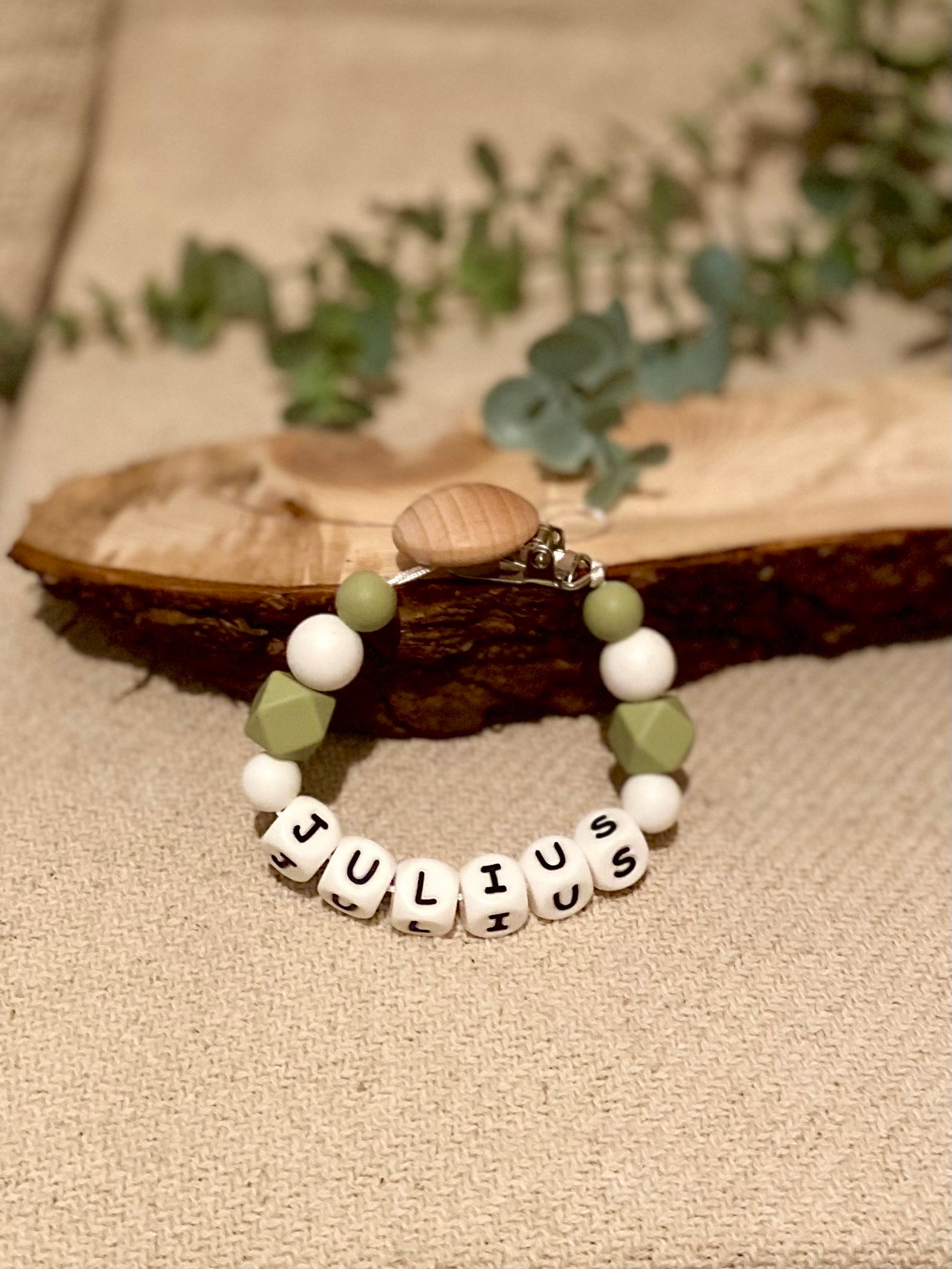 Schnullerkette Personalisiert Schnullerkette Personalisiert von Etsy - Schnullerzauberland