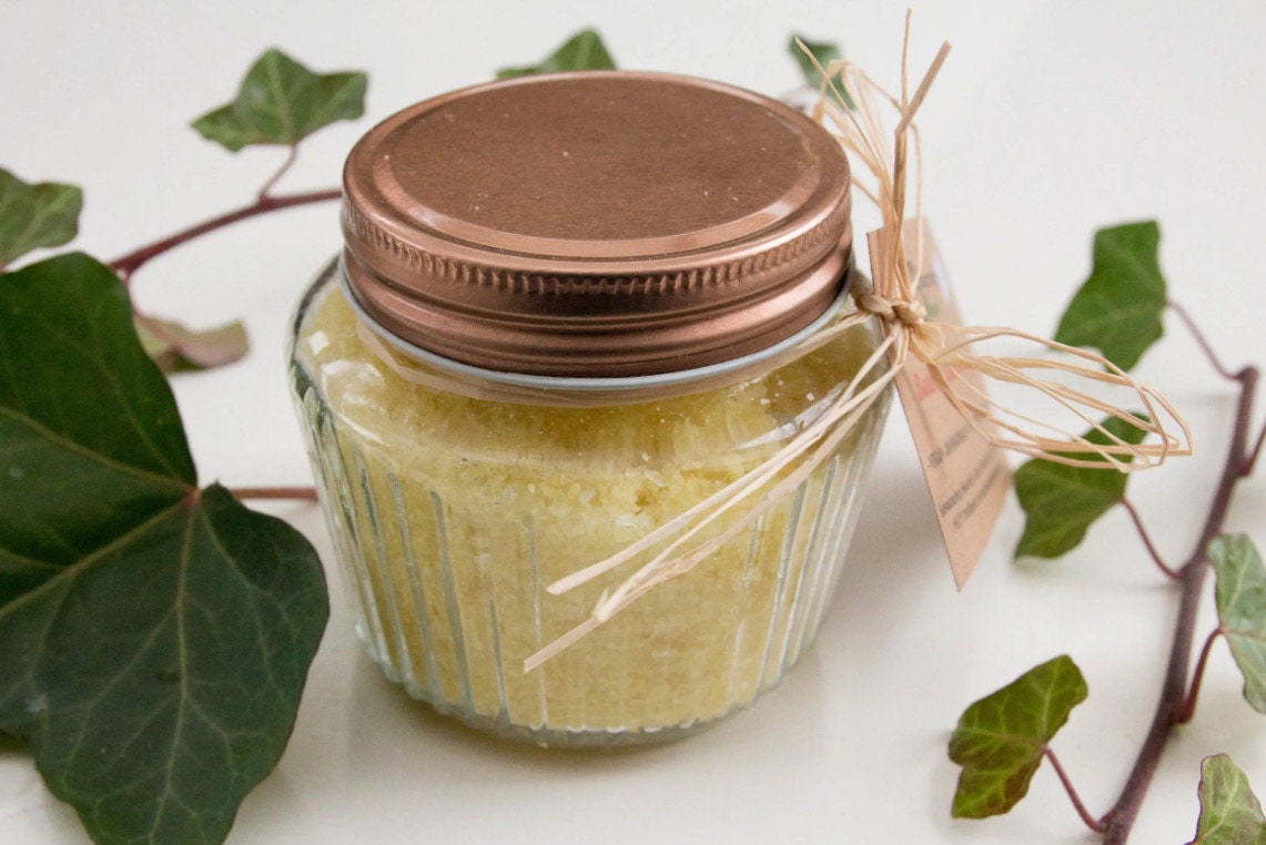 Badesalz Limette-Orange | Vegan Badesalz Limette-Orange | Vegan von Etsy - SchwarzenbergSeife
