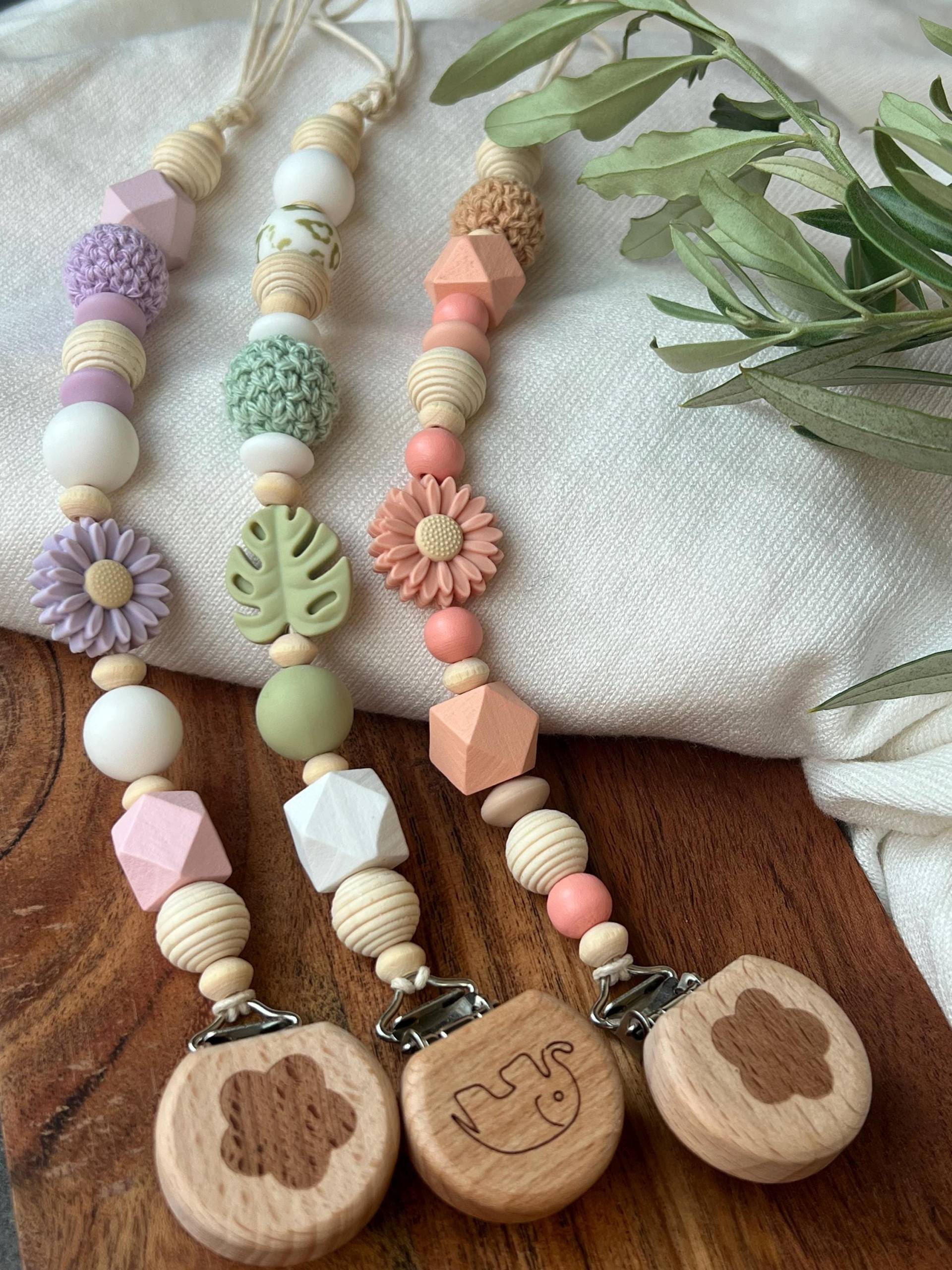 Schnullerkette - Mädchen Junge Geschenk Schnullerkette - Mädchen Junge Geschenk von Etsy - SchwesternSchaetze