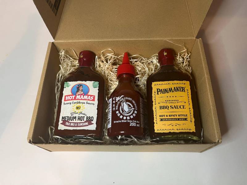Spicy Bbq Sauce Gift Box | Burger Geschenken Fathers Day von Etsy - ScottsBoxShop