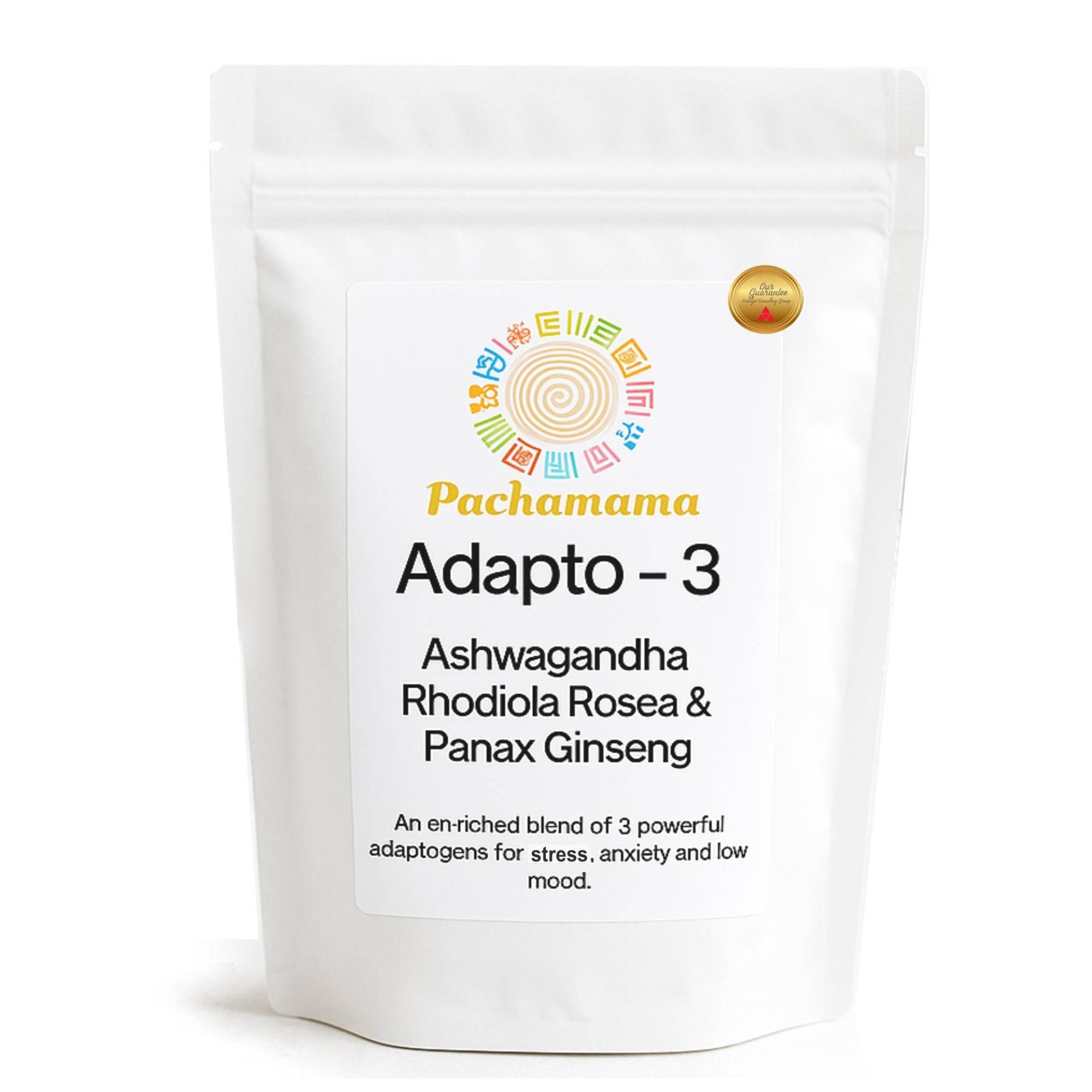 3 X Adaptogen Ashwagandha, Rhodiola Rosea & Panax Ginseng von Etsy - ScriptsOfNature