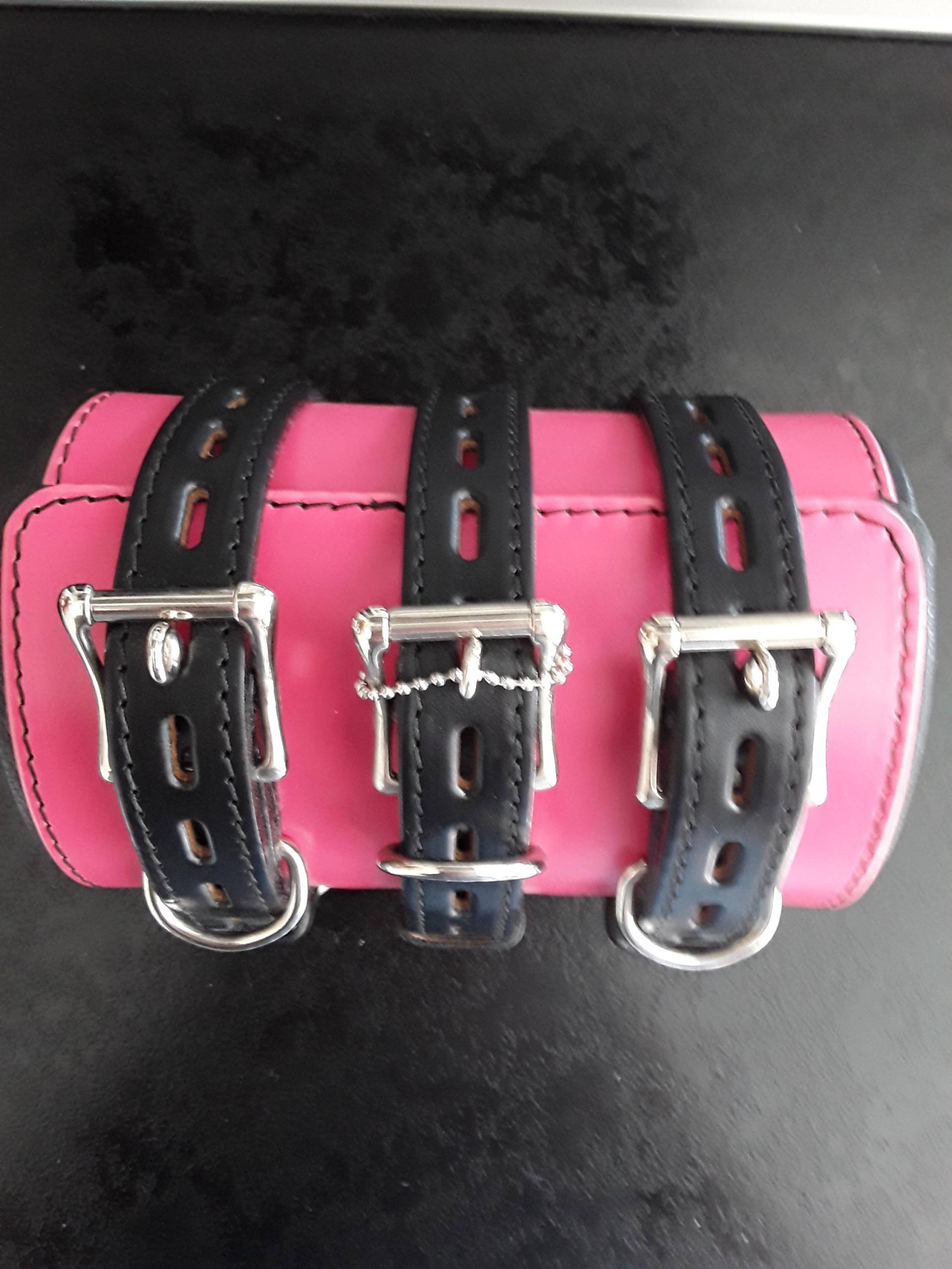 Armfessel Leder Pink Armfessel Leder Pink von Etsy - SecretsundMehr