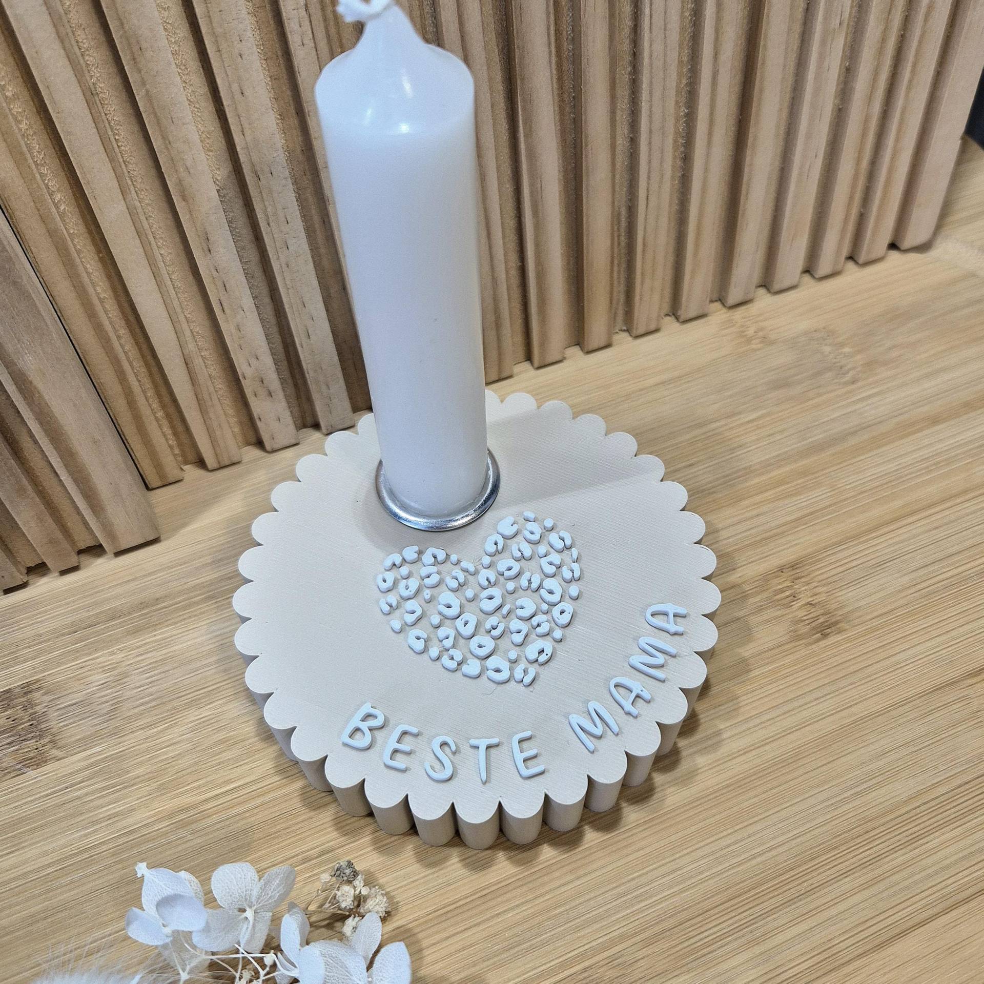 Geschenk Mama | Danke Muttertag Geburtstag Kerzenteller von Etsy - SeelenPrints