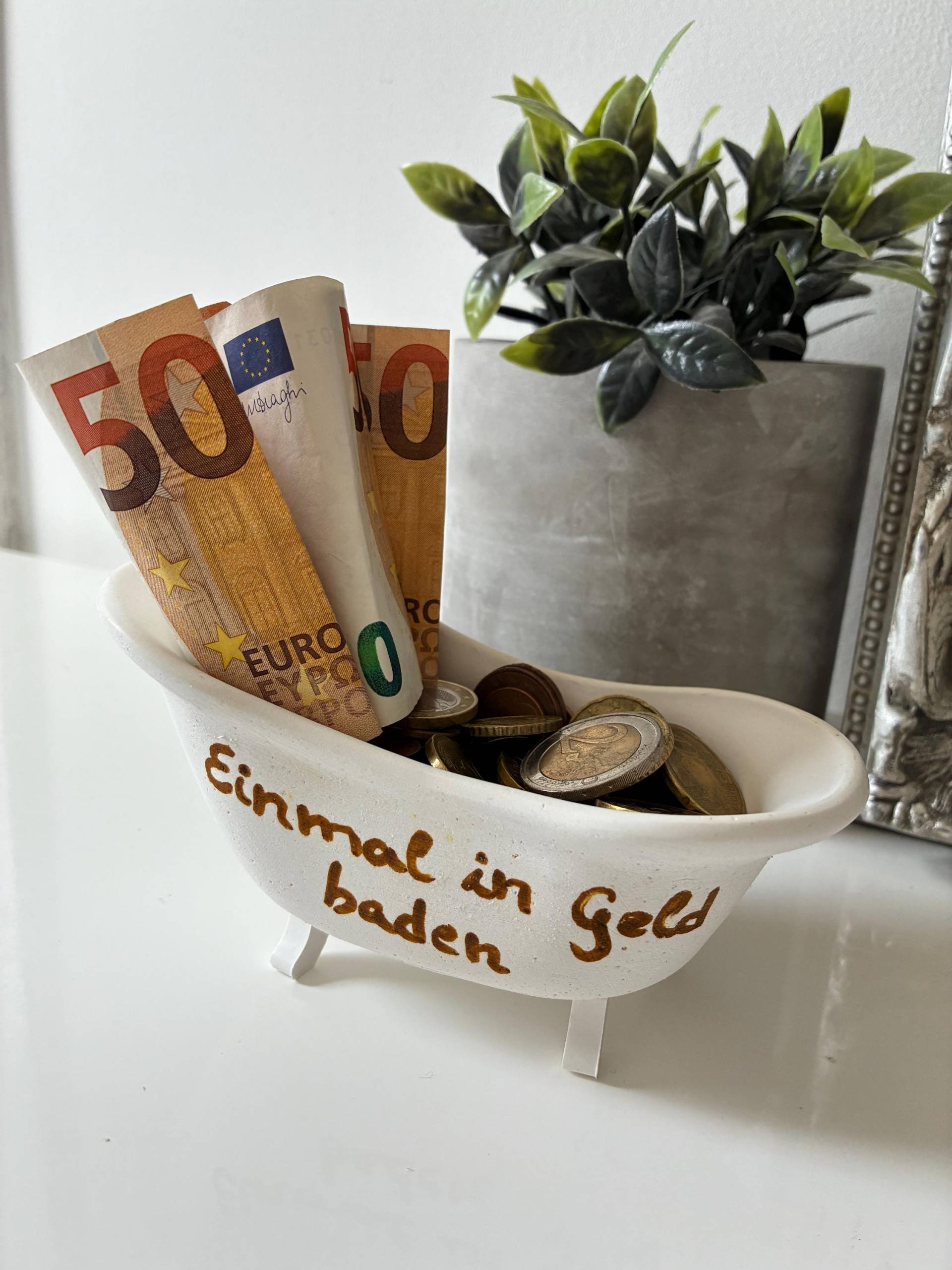 Badewanne Deko Objekt Aus Raysin, Geschenkidee, Mit Beschriftung von Etsy - SeelenZeit