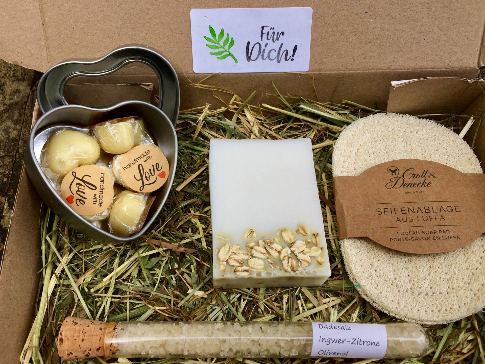 Natur Geschenkebox "Haferseife Und Mehr" , Spa Set, Entspannungs Geschenk, Self Care Box, Wellness Natur Geschenkebox "Haferseife Und Mehr" , Spa Set, Entspannungs Geschenk, Self Care Box, Wellness von Etsy - SeelenZeit