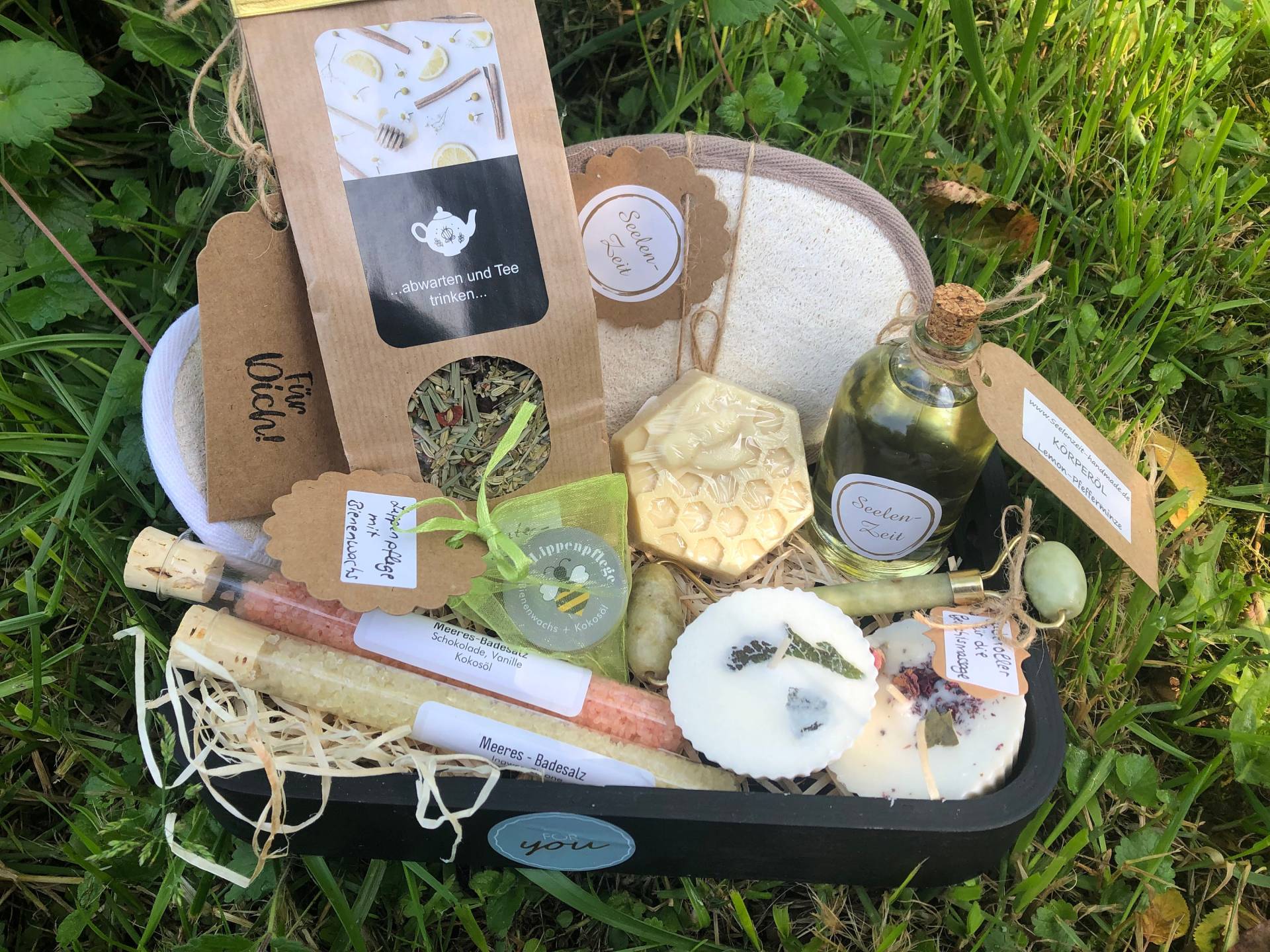 Wellness Set, Verwöhnset Mit Naturprodukten Wellness Set, Verwöhnset Mit Naturprodukten von Etsy - SeelenZeit