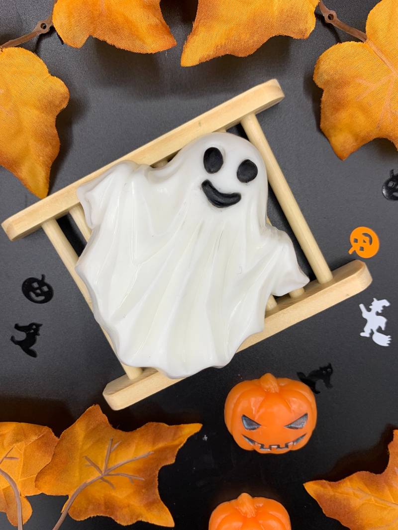 Helloween Geist Seife Deko, Gast Geschenk Idee, Herbst Badezimmer Deko, Gäste Seife, Party von Etsy - SeifeMagievonValeria