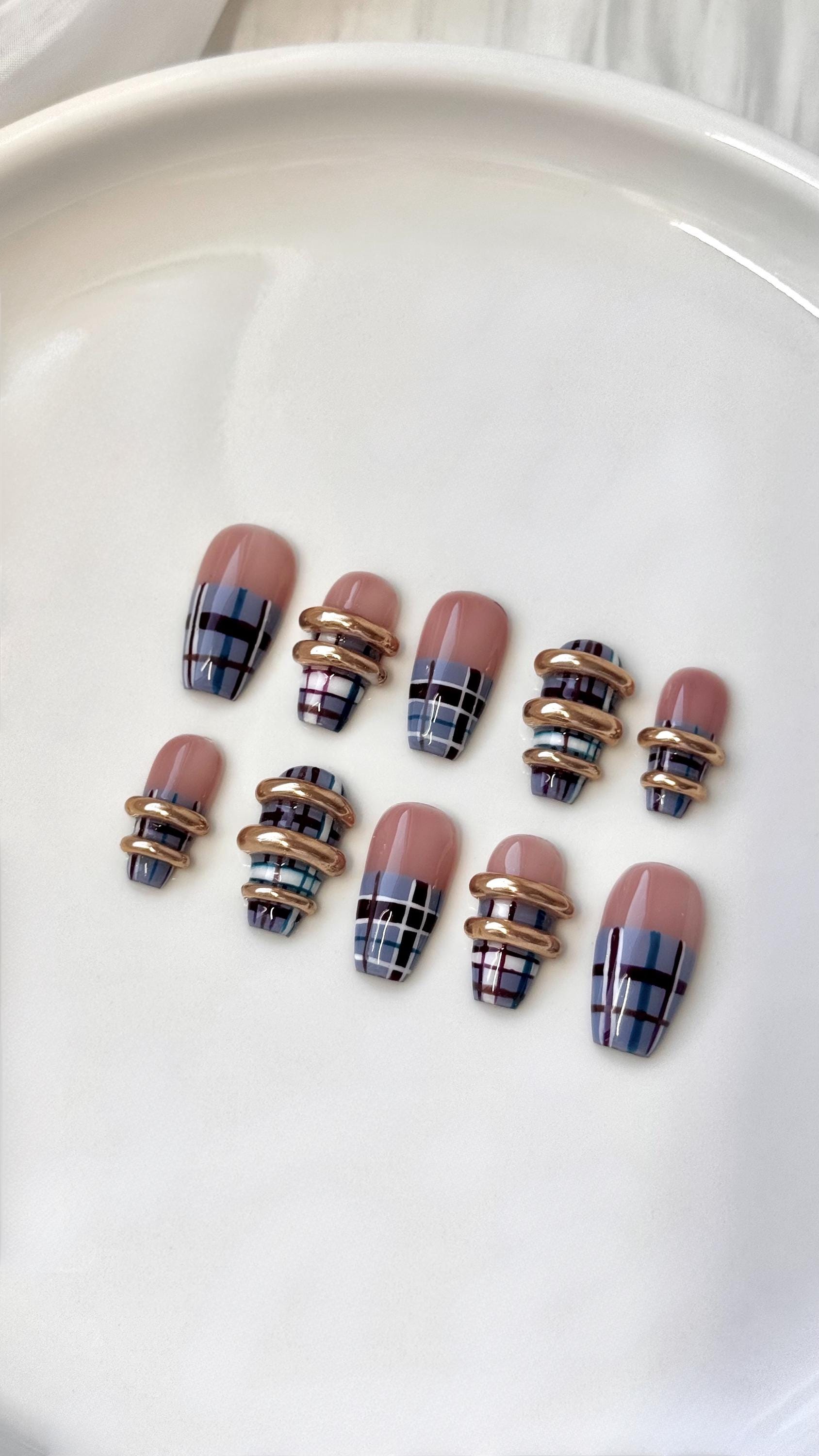 The Crown | Press On Nails von Etsy - SelestiaCo