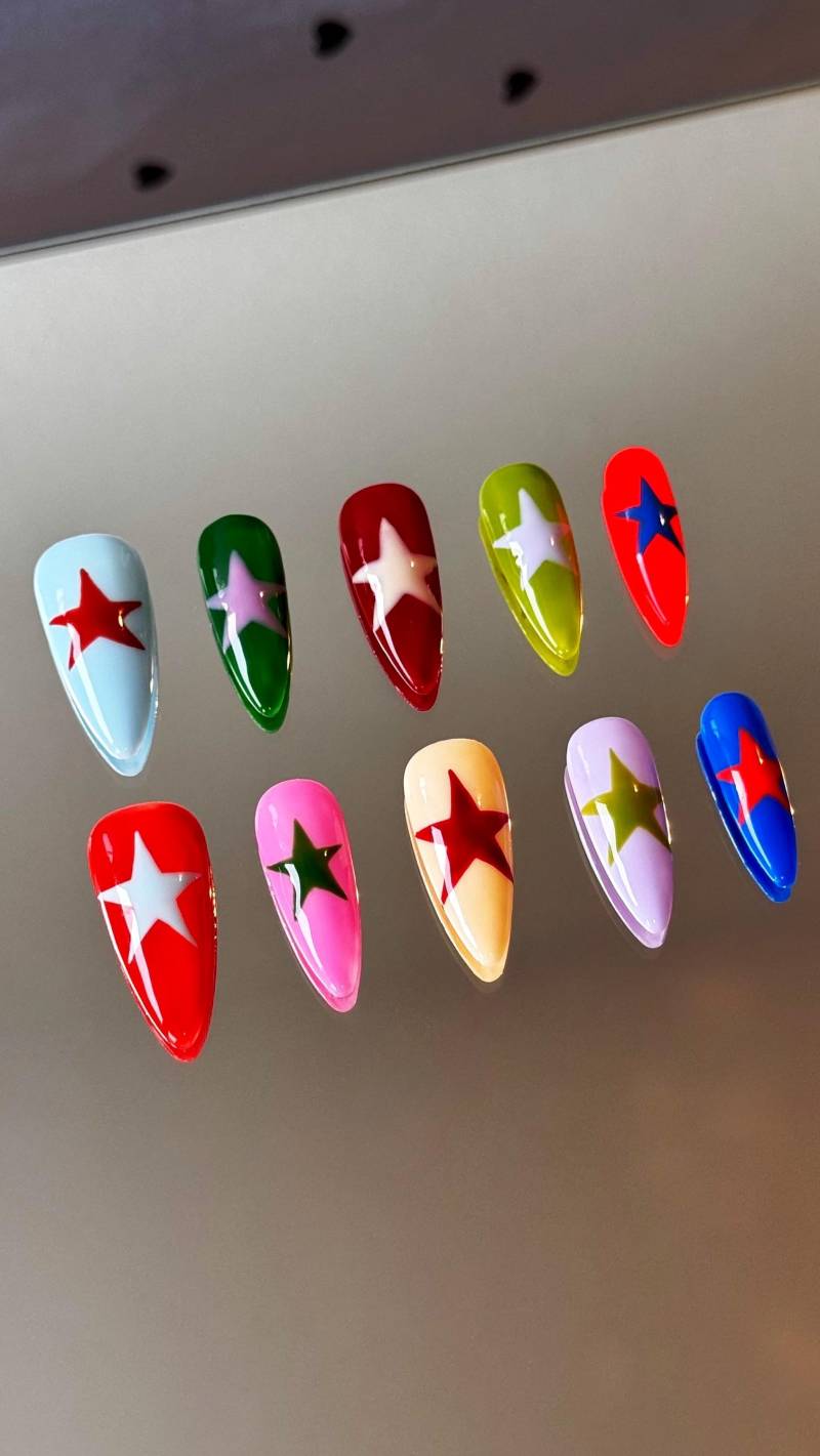 stellar Pop | Press On Nails von Etsy - SelestiaCo