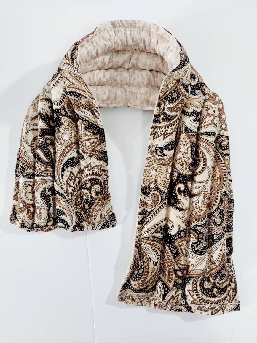 Reis-Leinsamen-Kälte-Wrap, Reispackung, Wärmekissen, Kältepackung, Paisley von Etsy - SerenityJourneyCraft