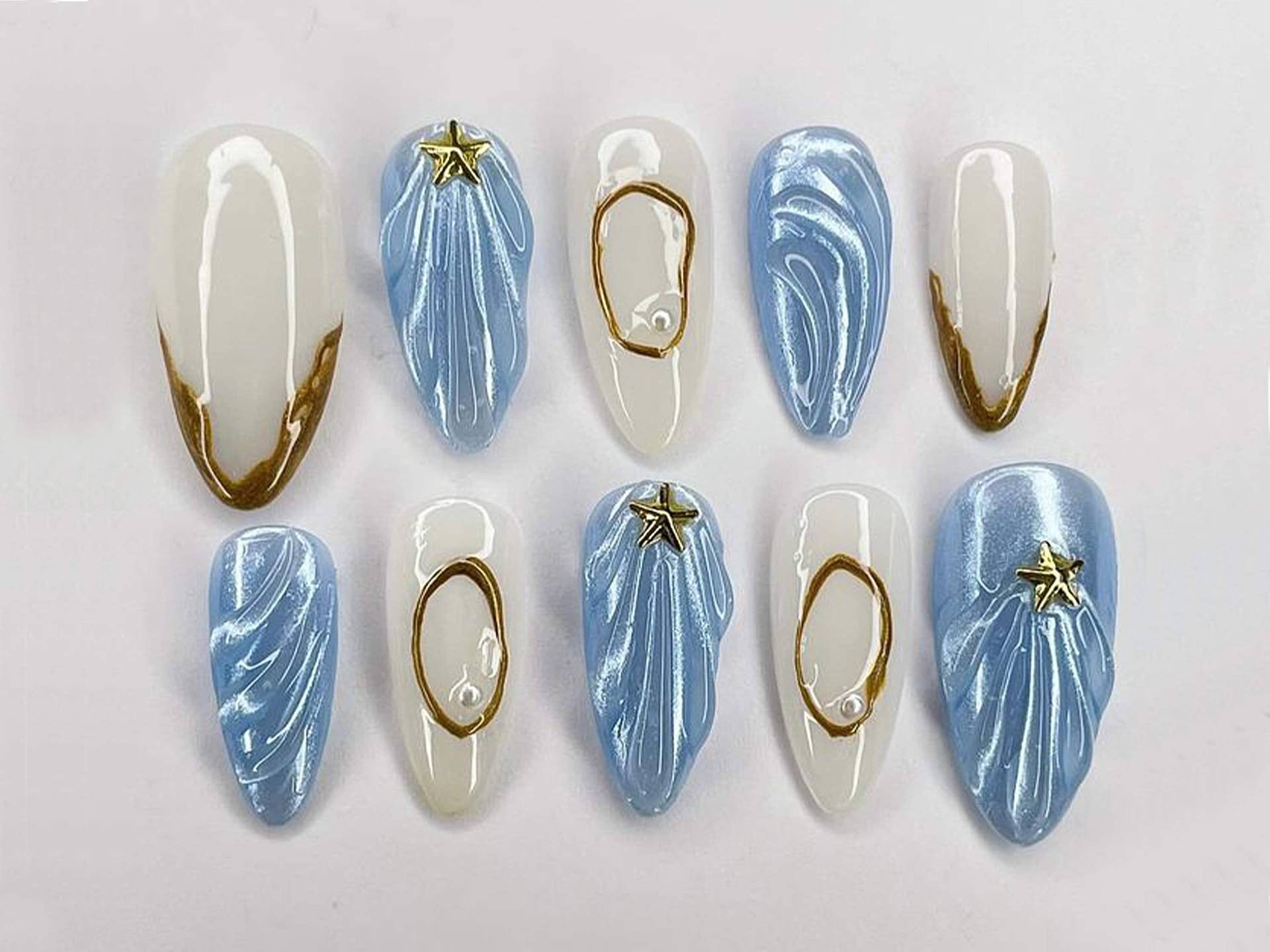 3D Meerjungfrau Drücken Sie Auf Die Nägel | Siren Designs Benutzerdefinierte Handbemalt in Fake Ozean, Marine Gold Gel Trendy Einzigartige Nailart 3D Meerjungfrau Drücken Sie Auf Die Nägel | Siren Designs Benutzerdefinierte Handbemalt in Fake Ozean, Marine Gold Gel Trendy Einzigartige Nailart von Etsy - SevenNailArt