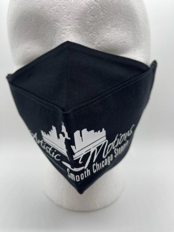 Logo 3D Gesichtsmasken, Bester Komfort, Kein Nebel, Und Atmungsaktiv von Etsy - SewChicByPamela